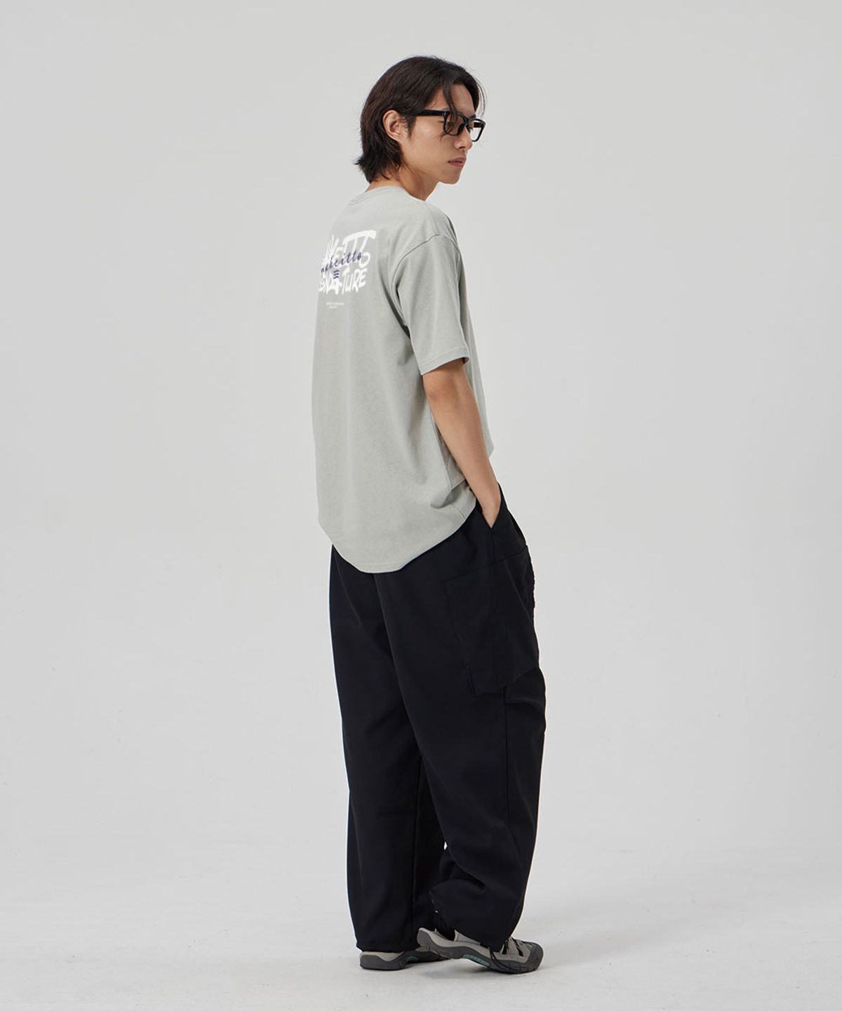 메이킷투(MAKEITTO) [GRAFFITI3 LOGO]CREW NECK TEE_MINT