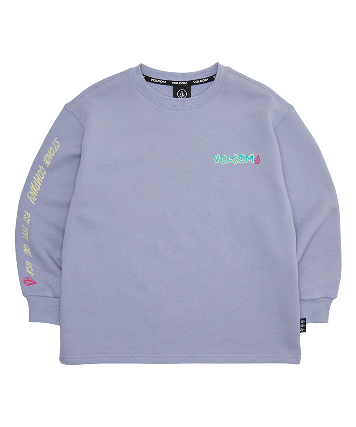 볼컴 키즈(VOLCOM KIDS) 스프레이 캔 아트 긴팔 티셔츠 D5S002