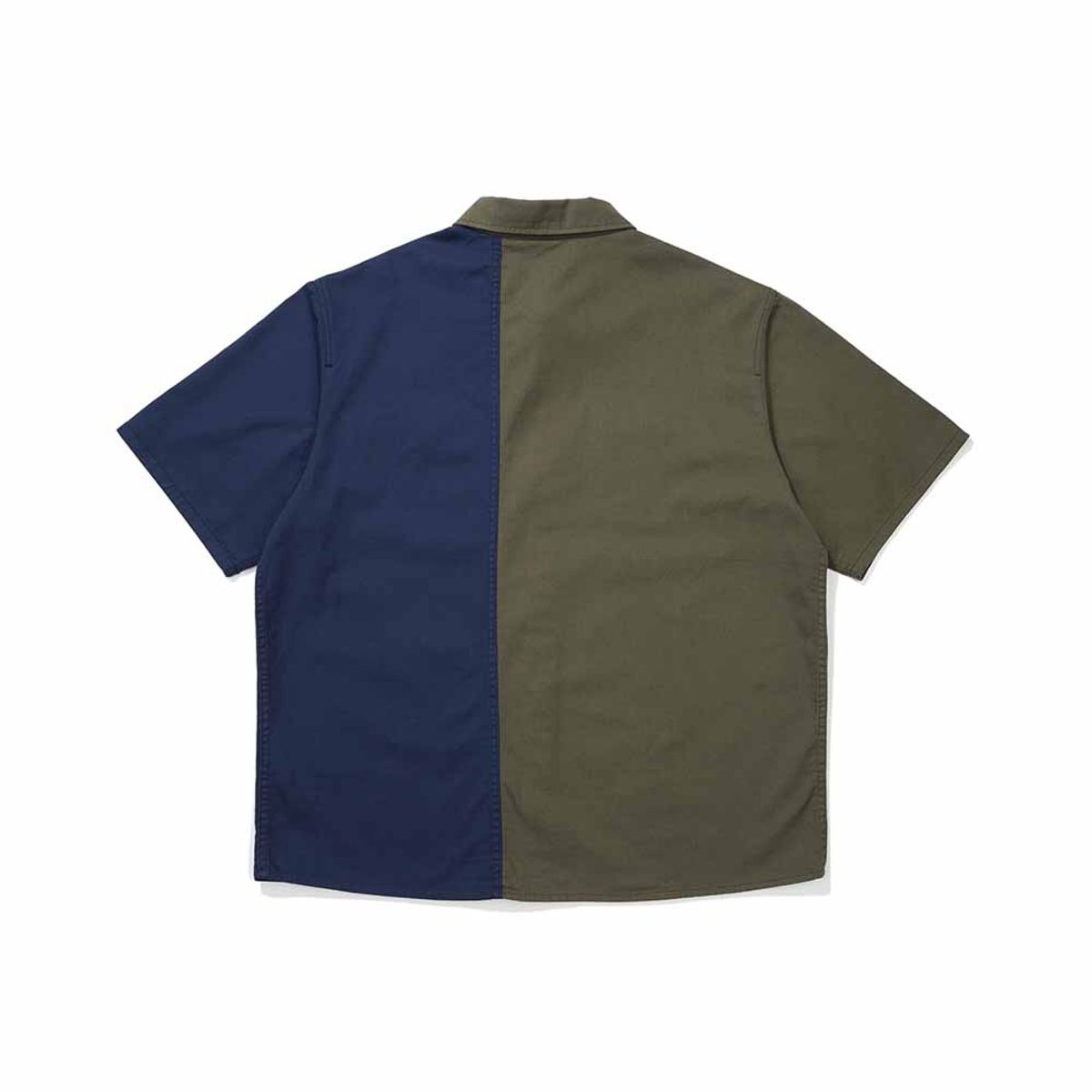 코닥(KODAK) 메일러 컬러배색 반팔셔츠 KHAKI