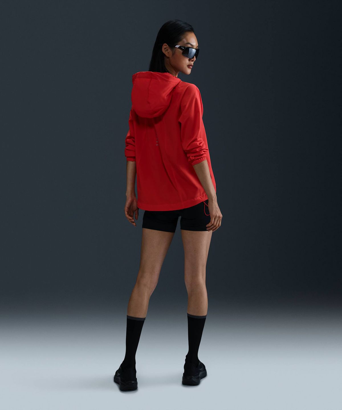 나이키(NIKE) 스위프트 하이웨이스트 4인치 타이트 포켓 러닝 쇼츠 W - 블랙 / HJ2259-010