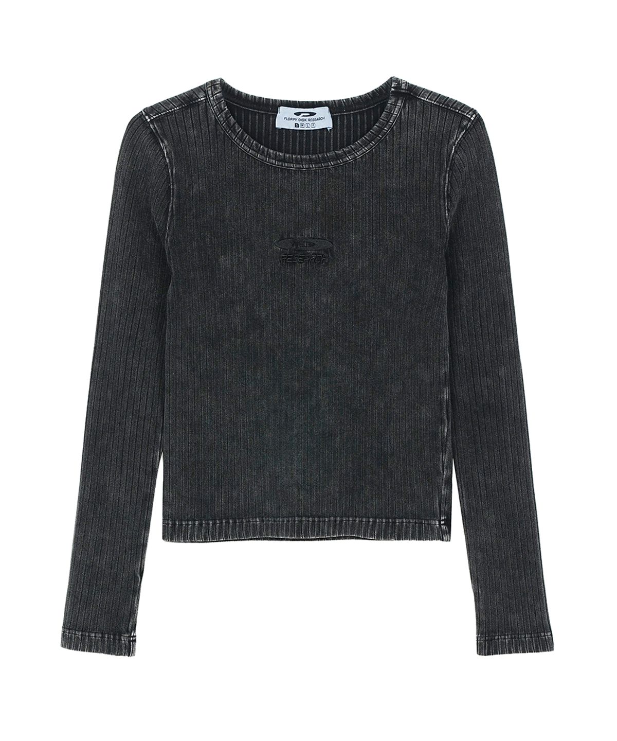 에프디알(FDR) Sulfar G.Dye Rib Muscle Long Sleeve Black