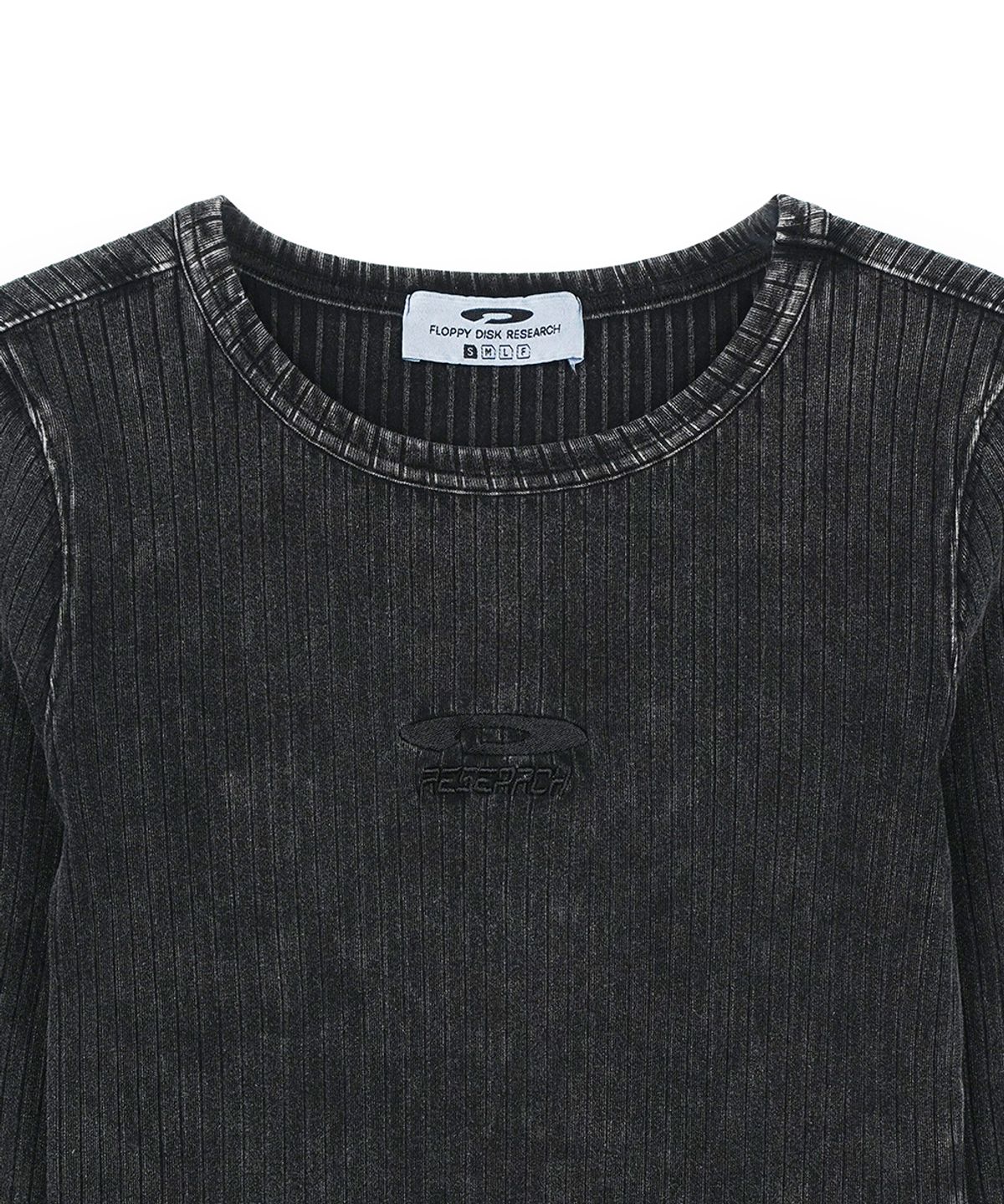 에프디알(FDR) Sulfar G.Dye Rib Muscle Long Sleeve Black