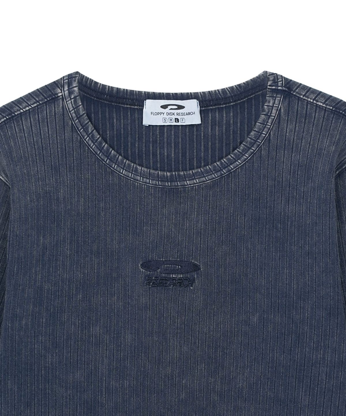 에프디알(FDR) Sulfar G.Dye Rib Muscle Long Sleeve Navy