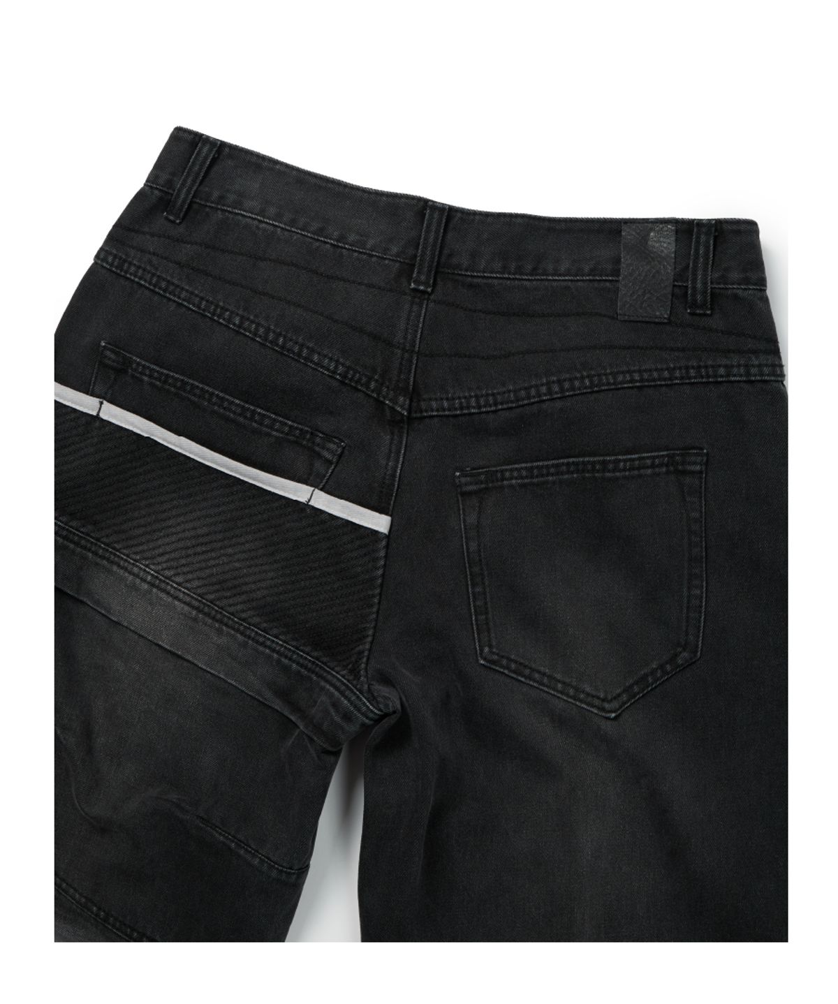 이티씨이(ETCE) (GEAR) WASHED DENIM PANTS (BLACK)