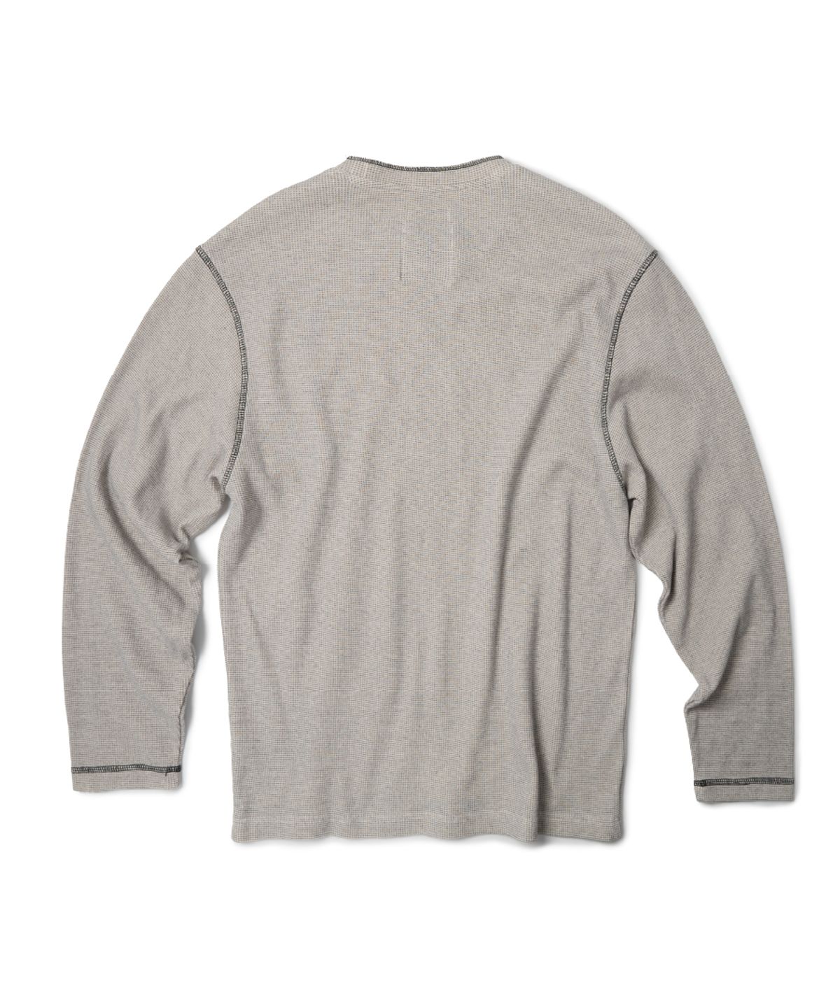 이티씨이(ETCE) (GEAR) POCKET WAFFLE KNIT (WHITE/BLACK)