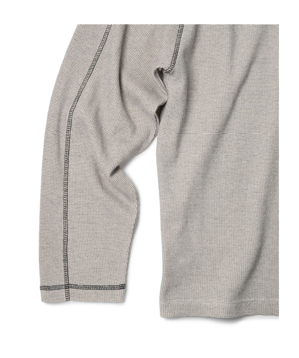 이티씨이(ETCE) (GEAR) POCKET WAFFLE KNIT (WHITE/BLACK)