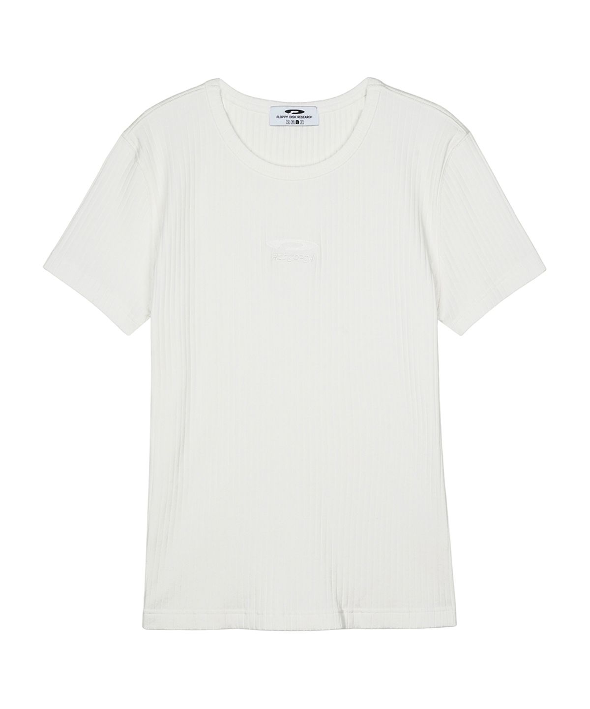 에프디알(FDR) Sulfar Washing rib Muscle short sleeve Black