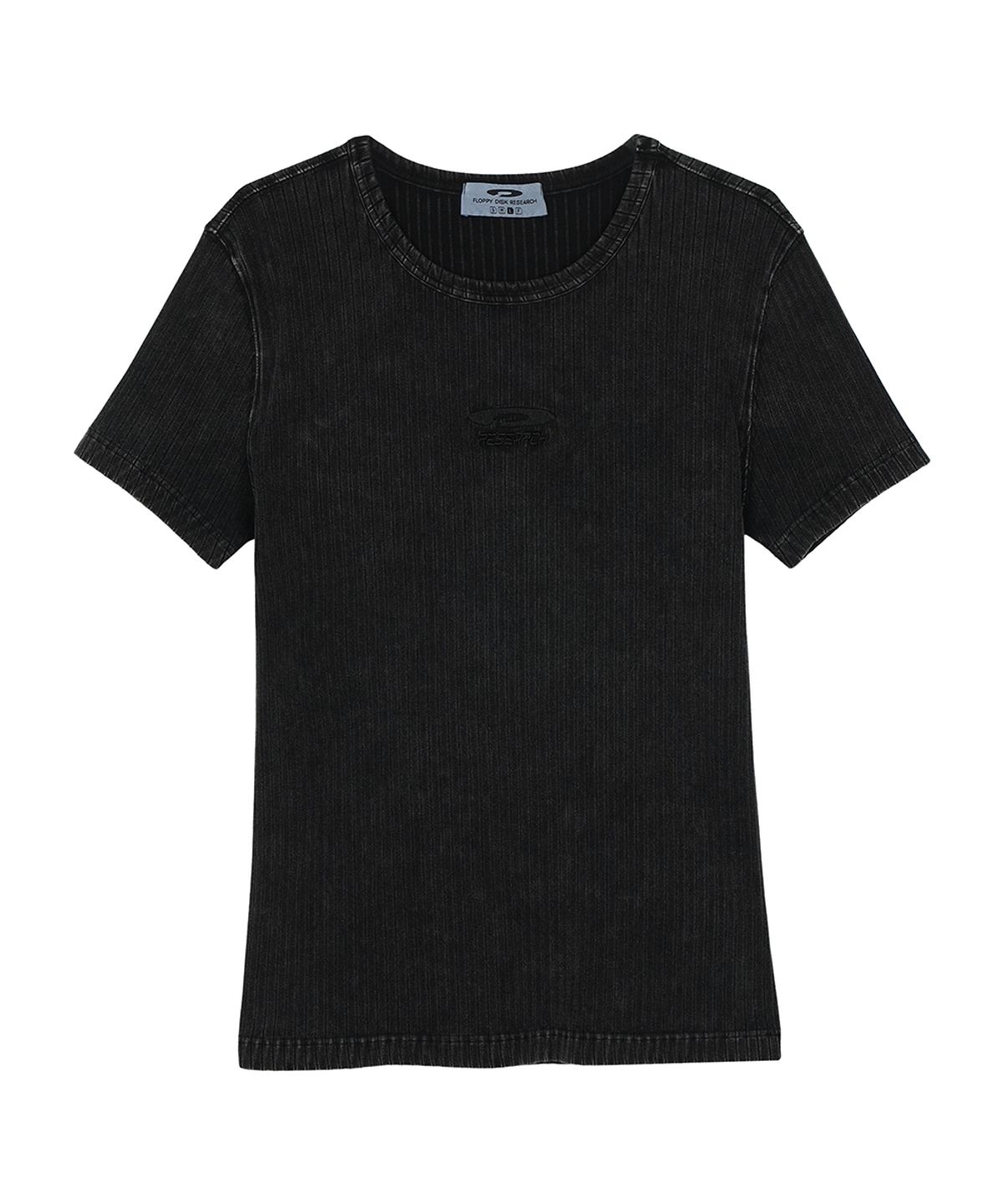 에프디알(FDR) Sulfar Washing rib Muscle short sleeve Navy
