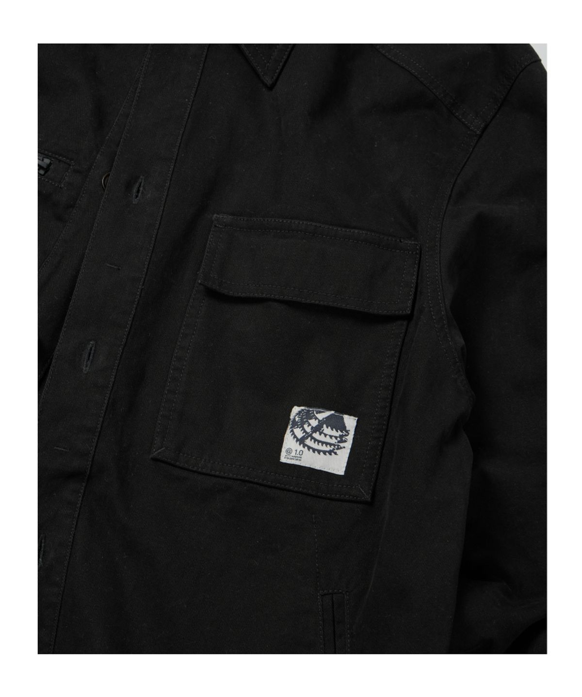 이티씨이(ETCE) (GEAR) POCKET COTTON JACKET (BLACK)