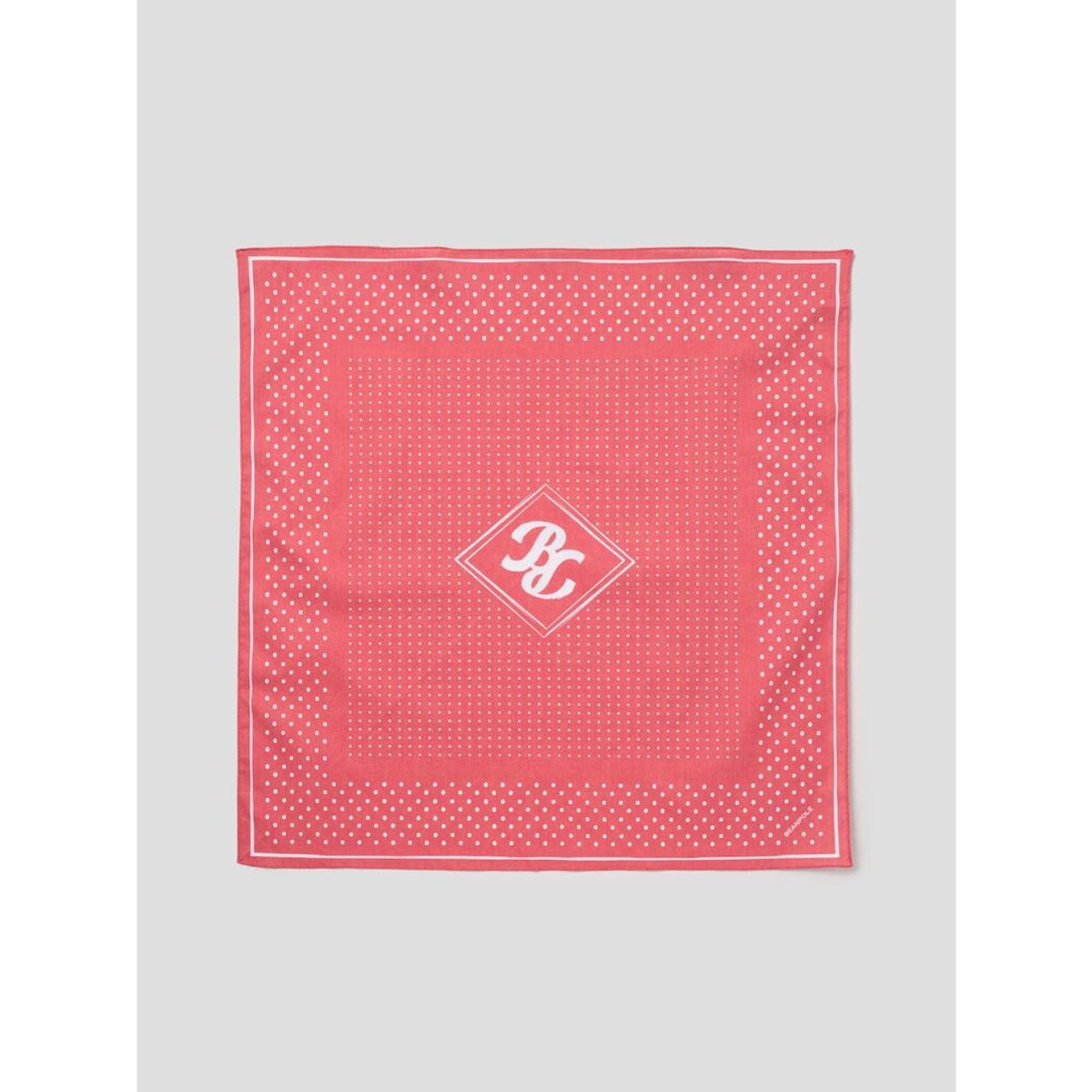 빈폴 멘(BEANPOLE MEN) 프린트 코튼 반다나  레드