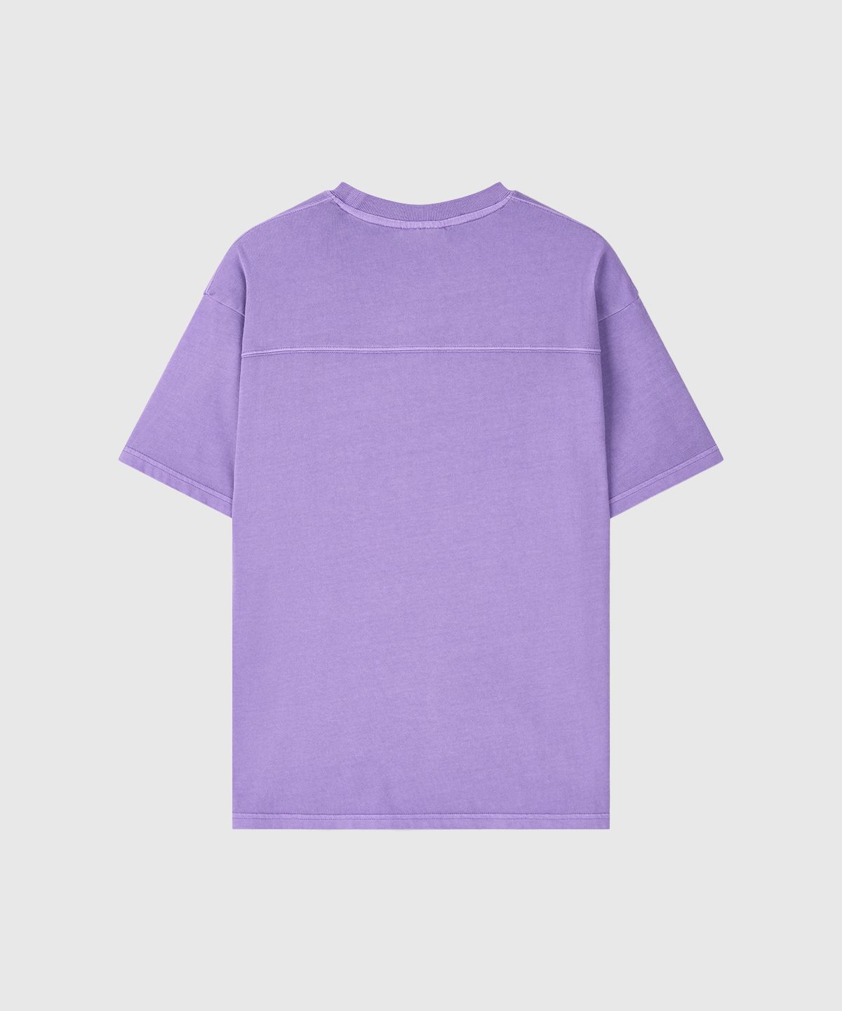 페이크캠퍼(FAKE CAMPER) 베이직 피그먼트 반팔 티셔츠 [PURPLE]