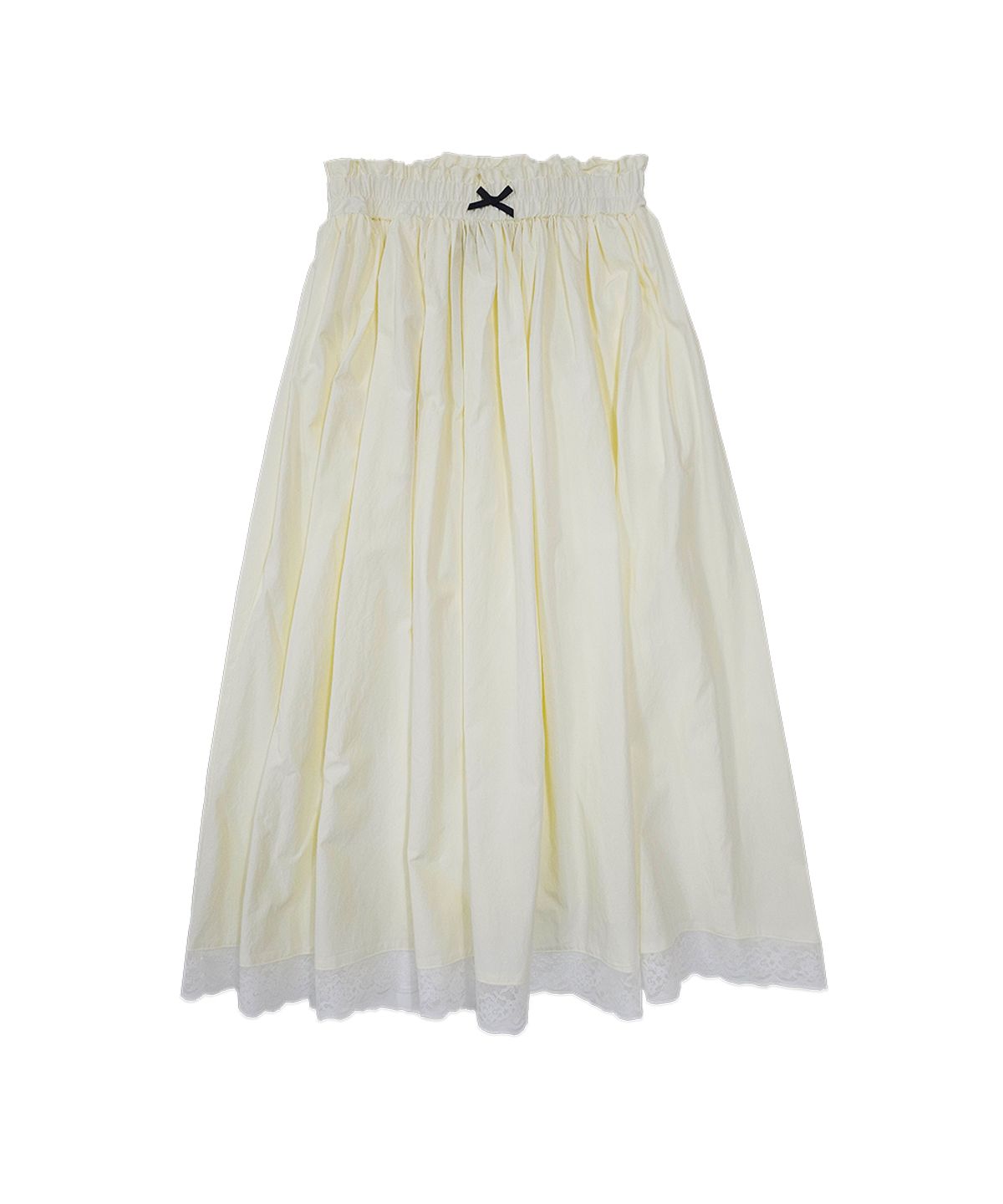 320쇼룸(320SHOWROOM) Chloé Lace Banding Midi Skirt Cream
