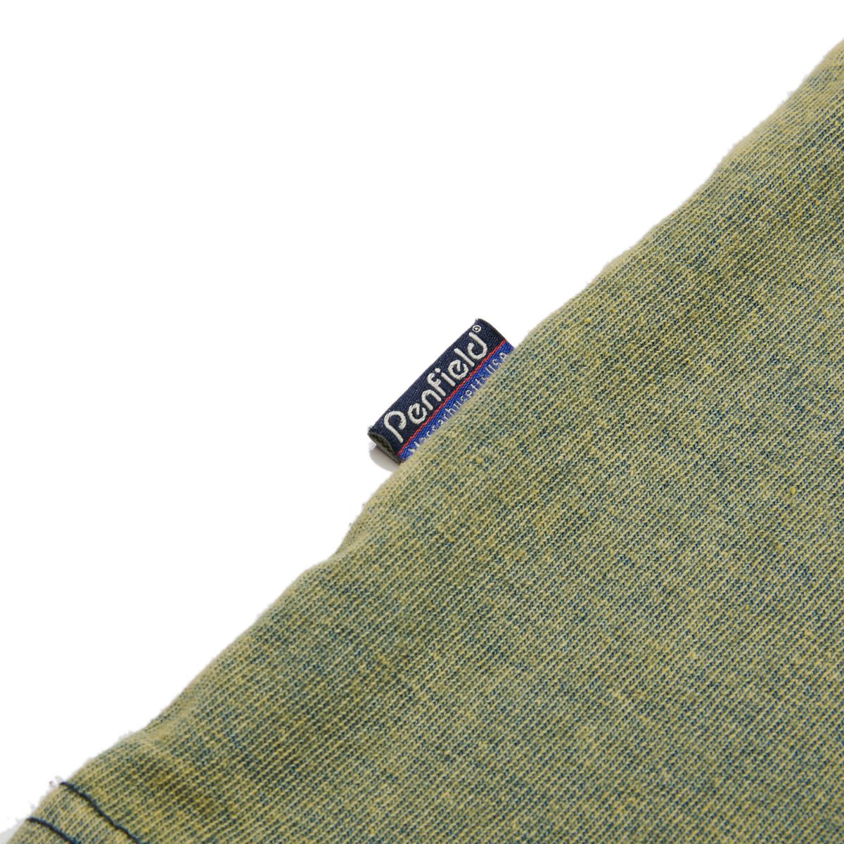 펜필드(PENFIELD) [P X NICKGEAR]인디고 틴워싱 반팔티_FR1KT21U