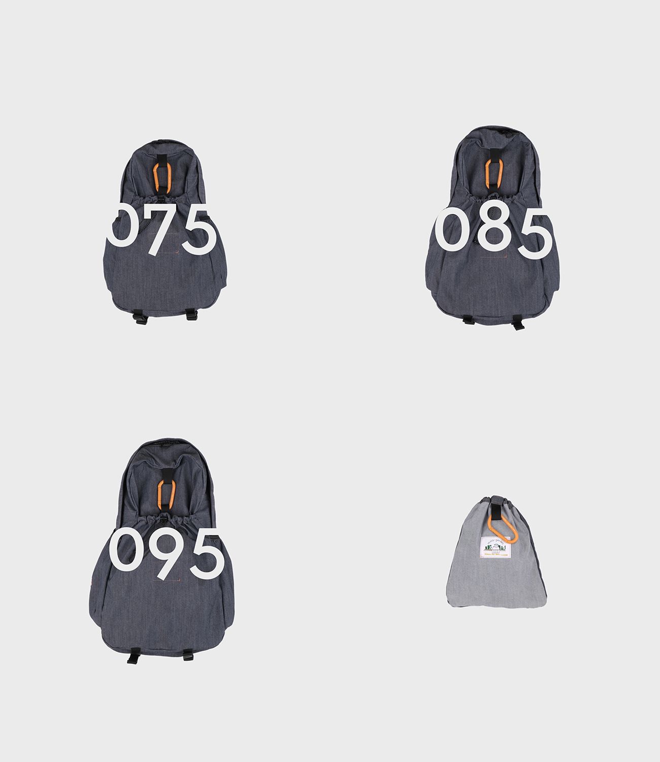 MUSINSA公式 | MMOGARDEN mmo backpack 085 nylon denim / blue
