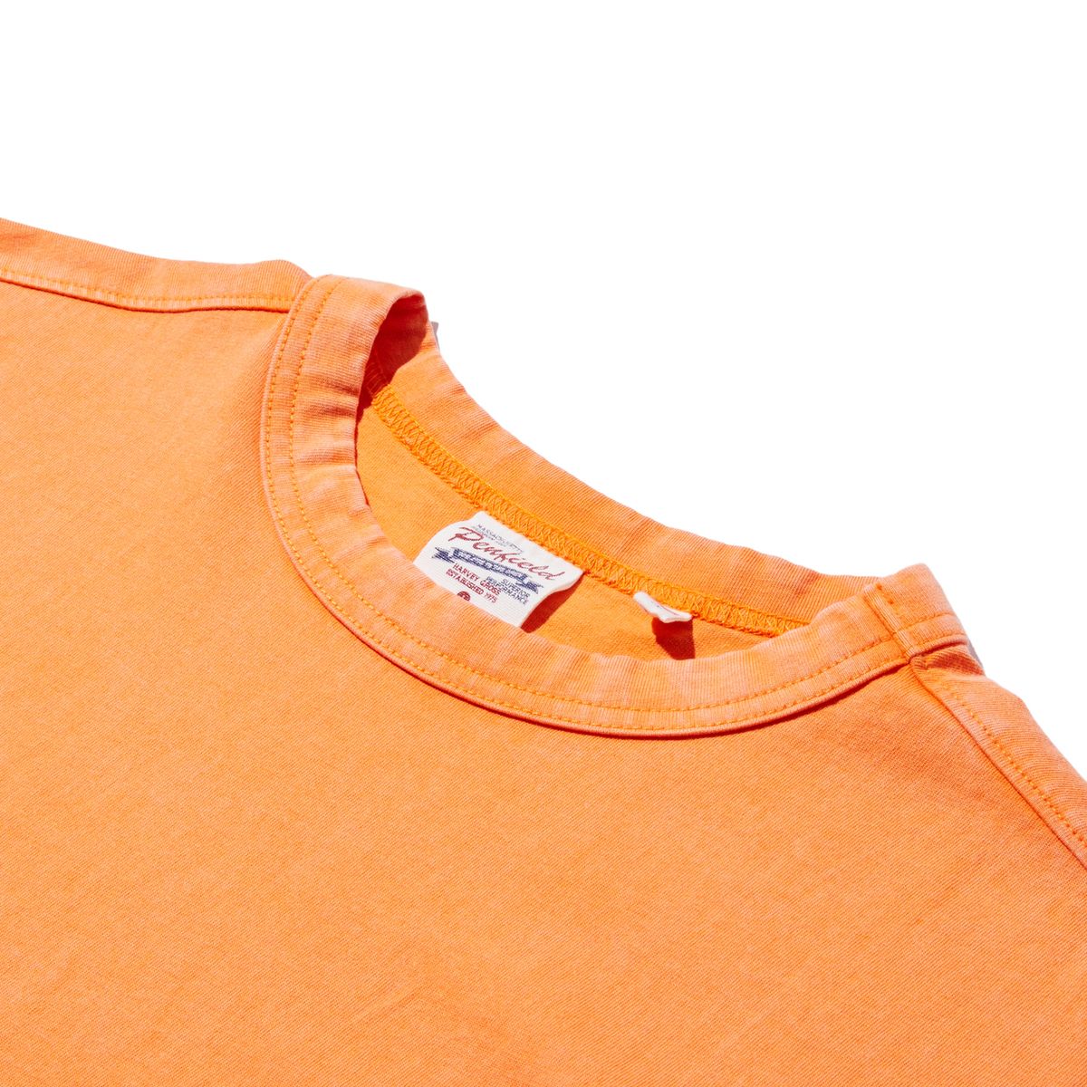 펜필드(PENFIELD) 아쿠아 워시드 포켓티 오렌지_FR2KT19U