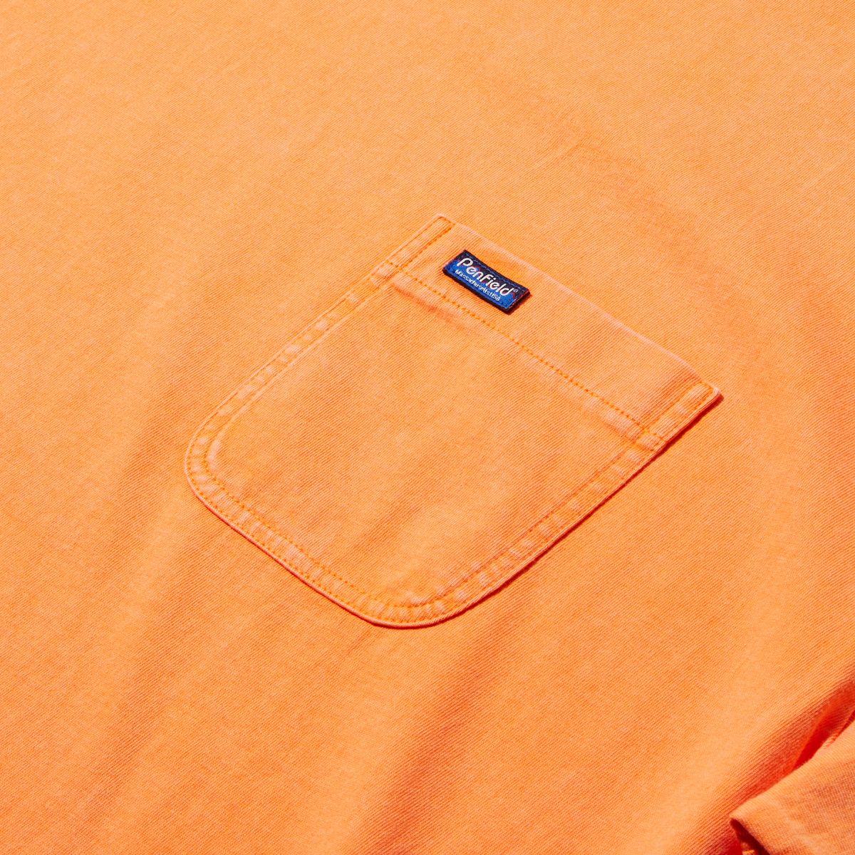 펜필드(PENFIELD) 아쿠아 워시드 포켓티 오렌지_FR2KT19U