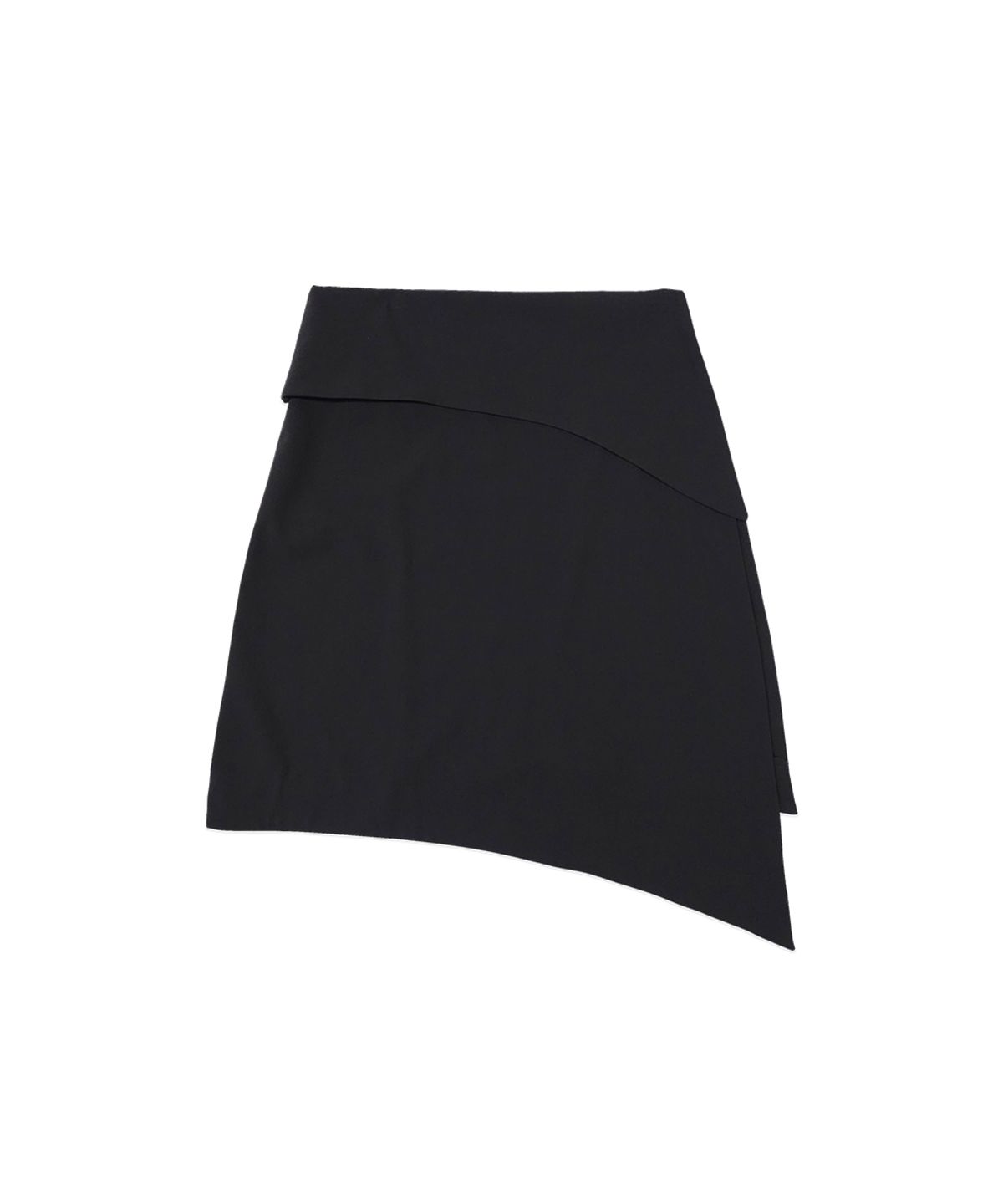 320쇼룸(320SHOWROOM) Layer Skirt Wide Slacks Charcoal