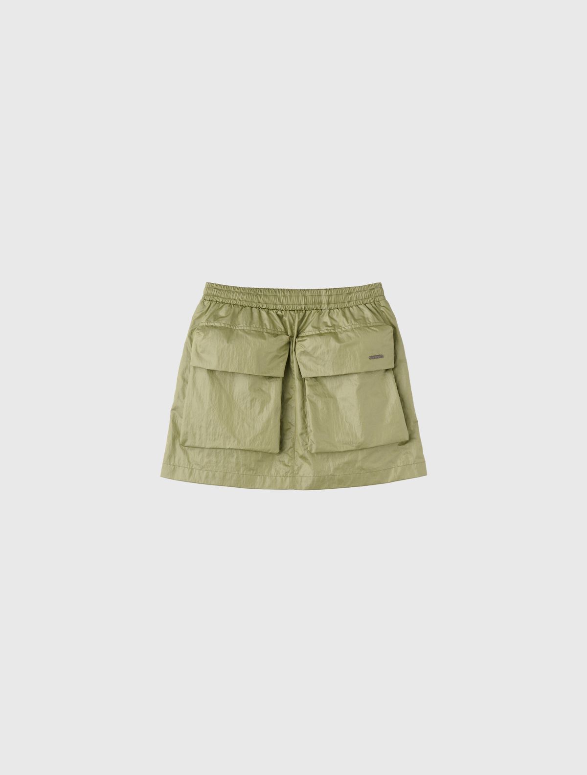제너럴아이디어(GENERALIDEA) 볼륨 카고 미니스커트 [LIGHT KHAKI] / WBE1L13511