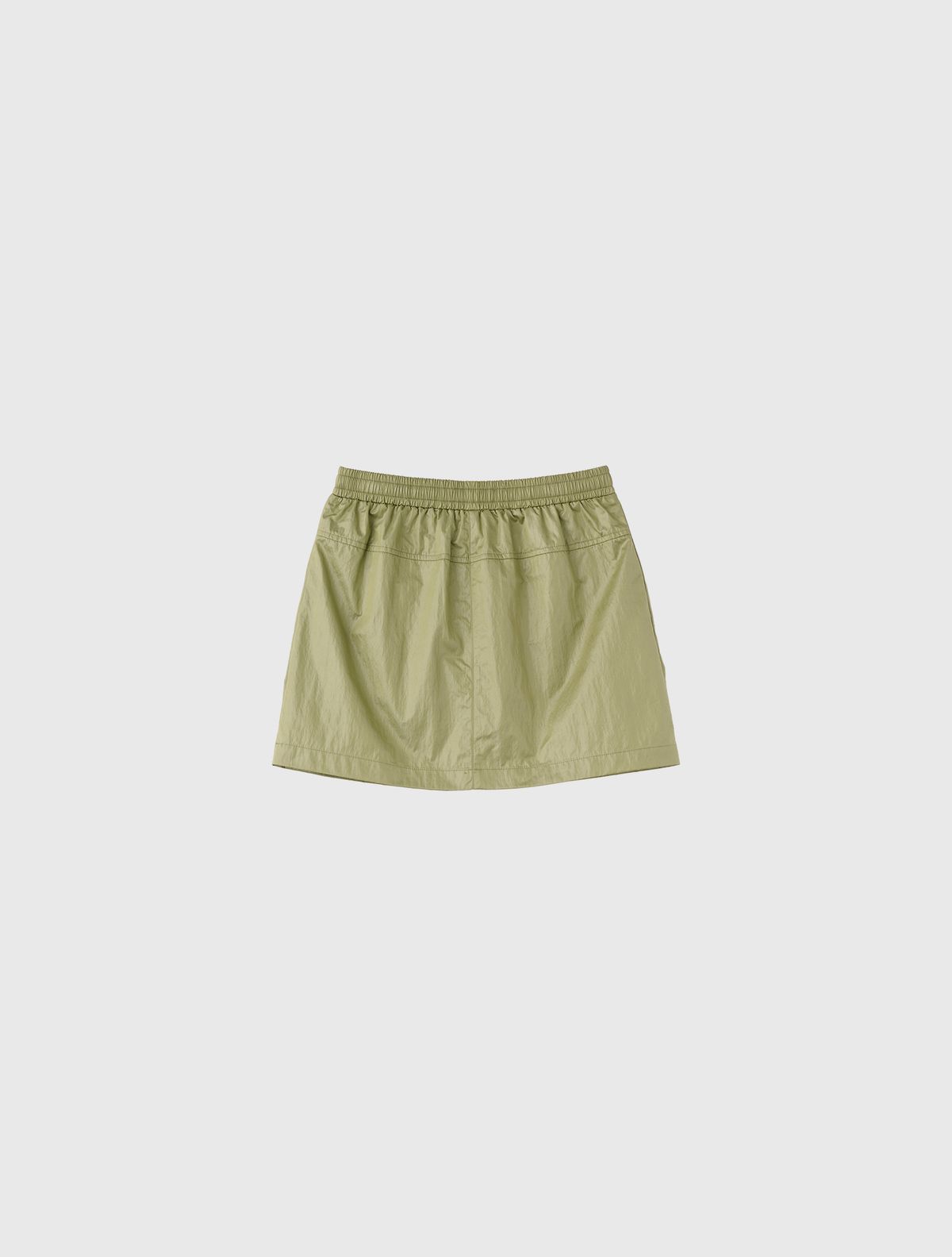 제너럴아이디어(GENERALIDEA) 볼륨 카고 미니스커트 [LIGHT KHAKI] / WBE1L13511