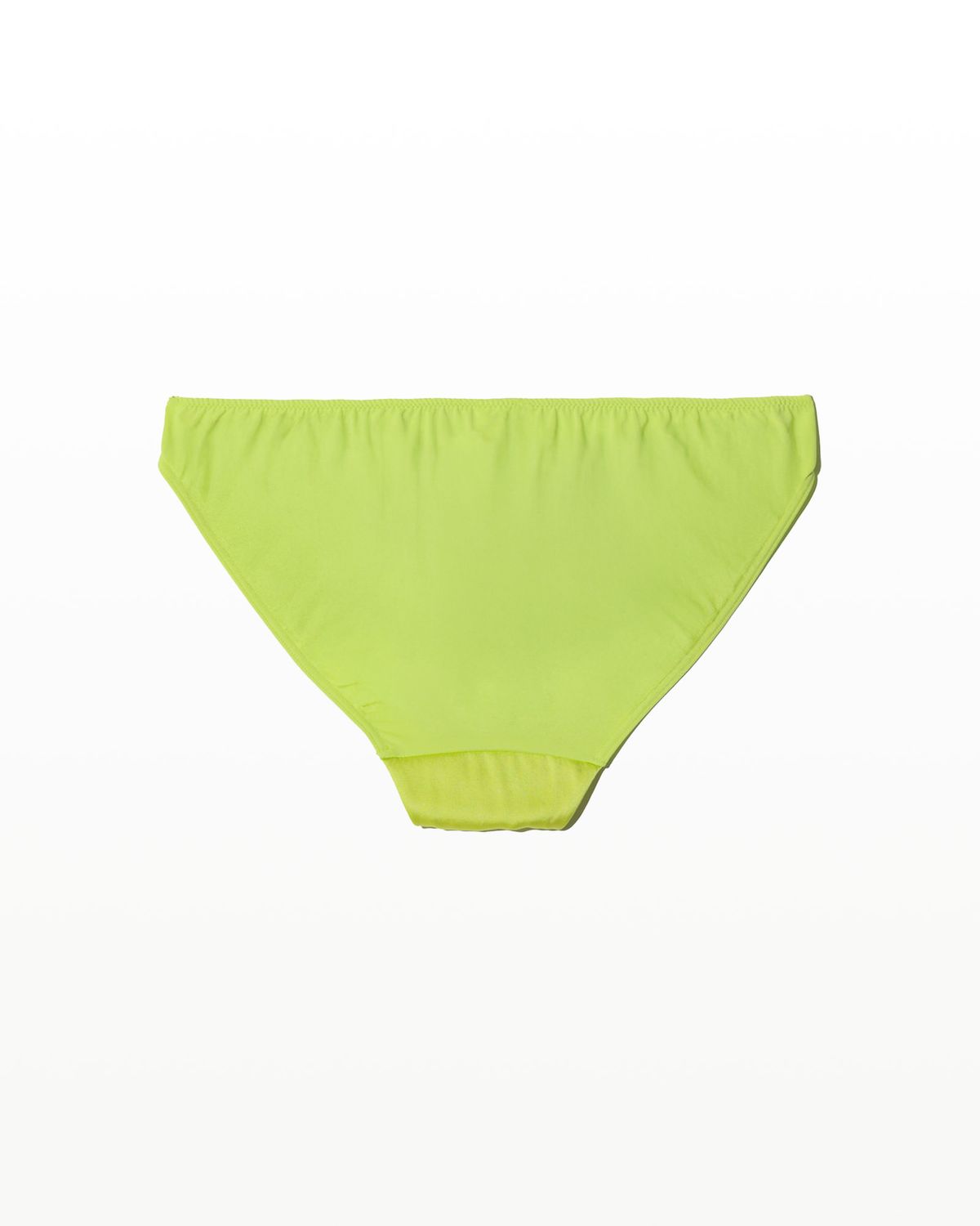 후포(HOOPOE) love silk bralette & brief set_lime