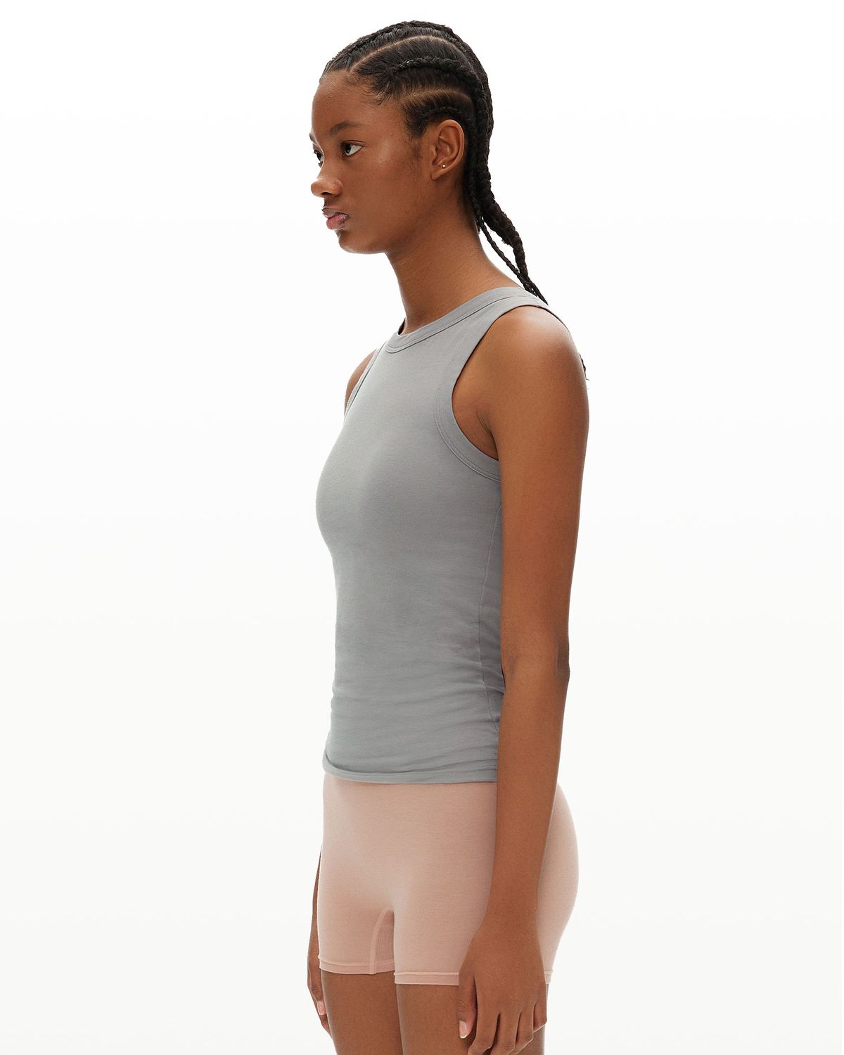후포(HOOPOE) hoopoe tank top _forest grey