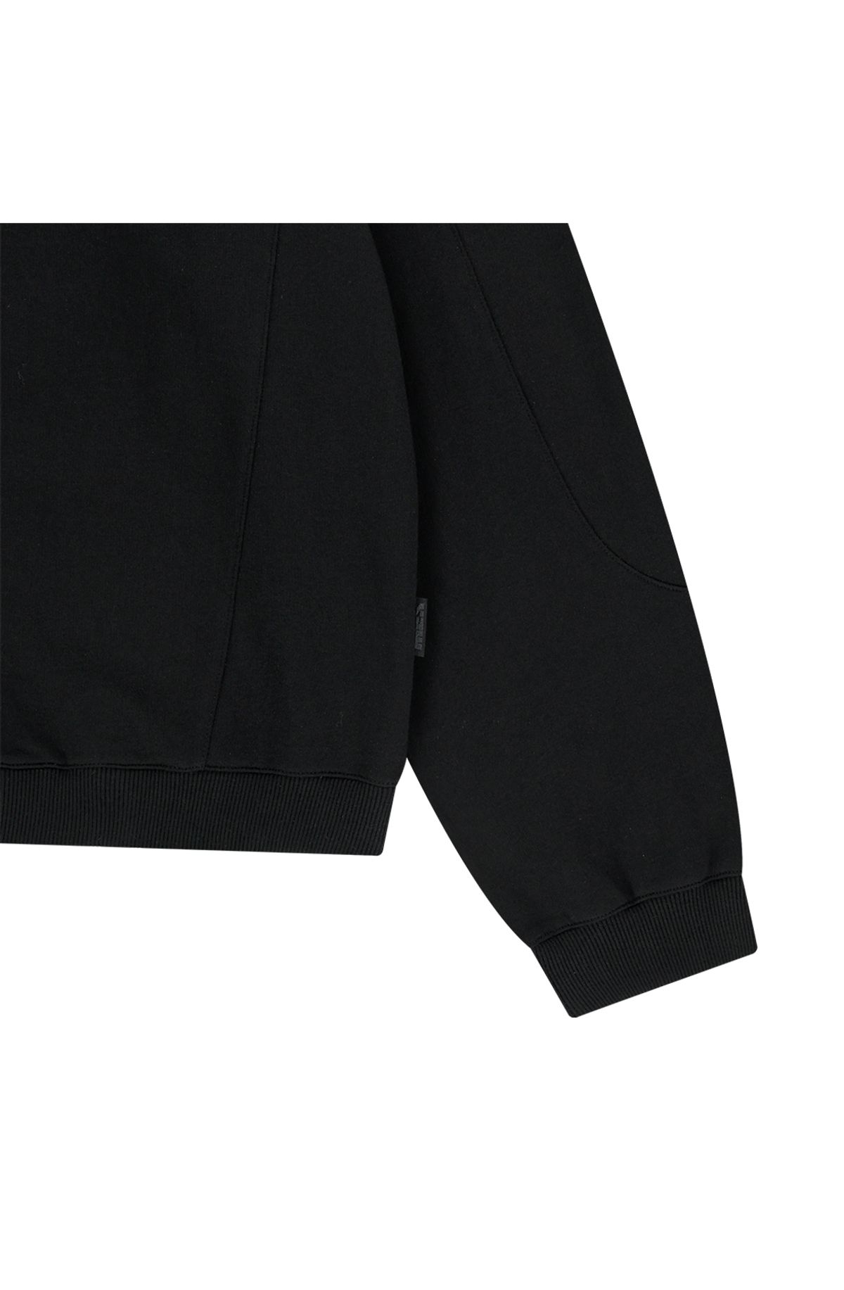메아(MEA) RIB PANELED L/S [BLACK]