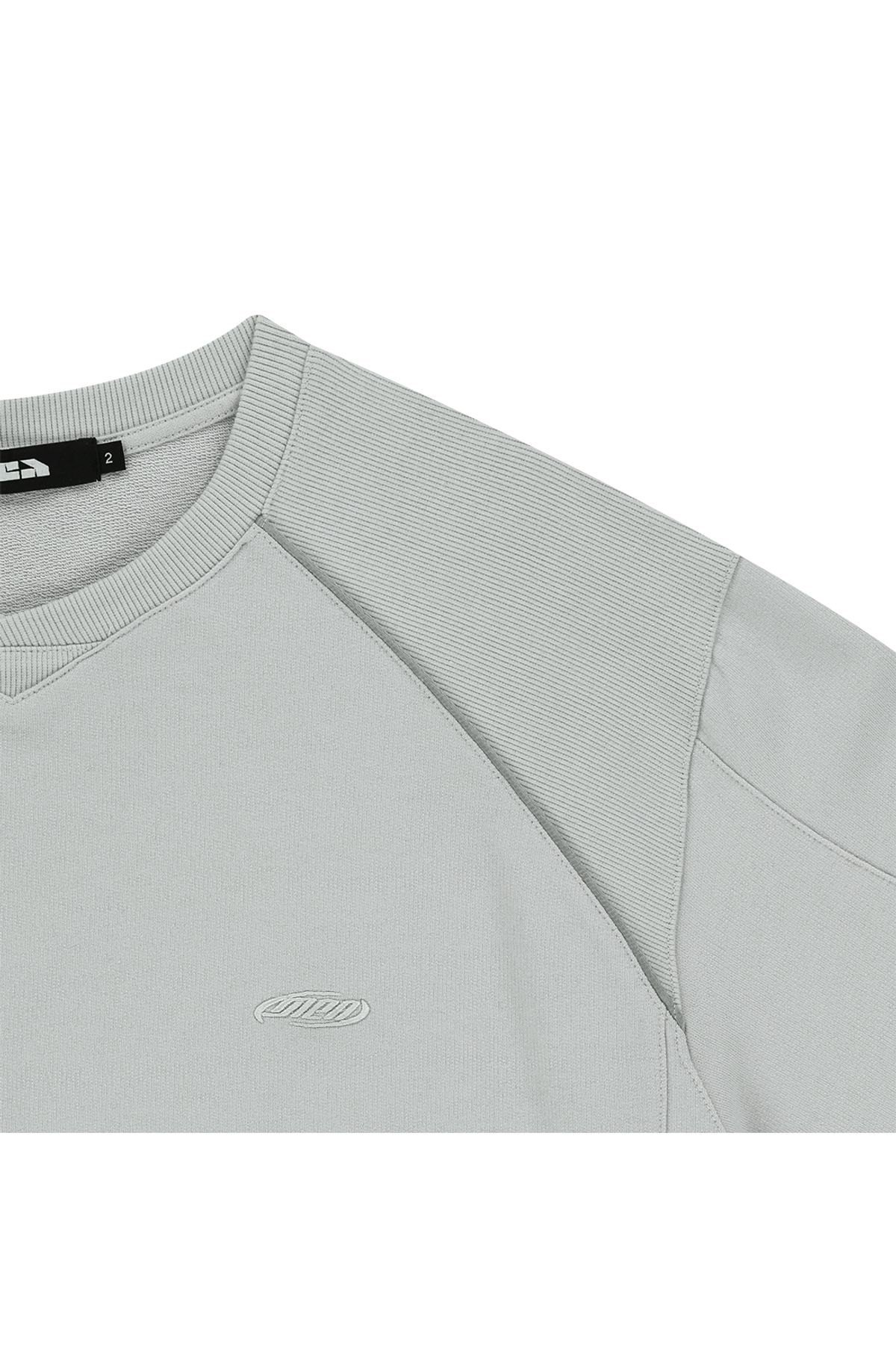 메아(MEA) RIB PANELED L/S [L.GREY]