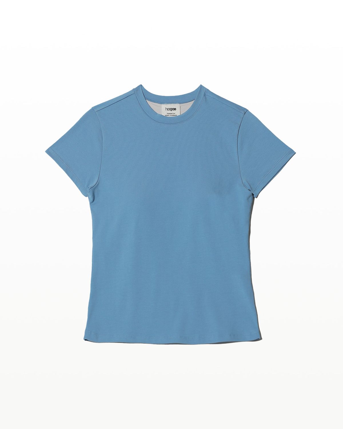 후포(HOOPOE) hoopoe t-shirt_blue heaven