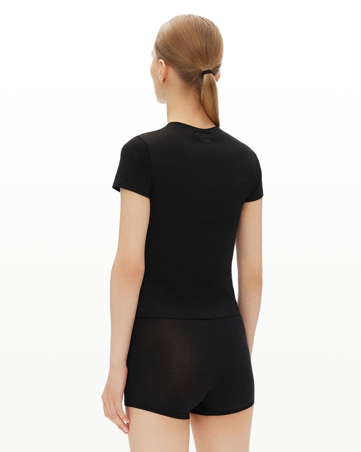 후포(HOOPOE) hoopoe t-shirt_onyx black