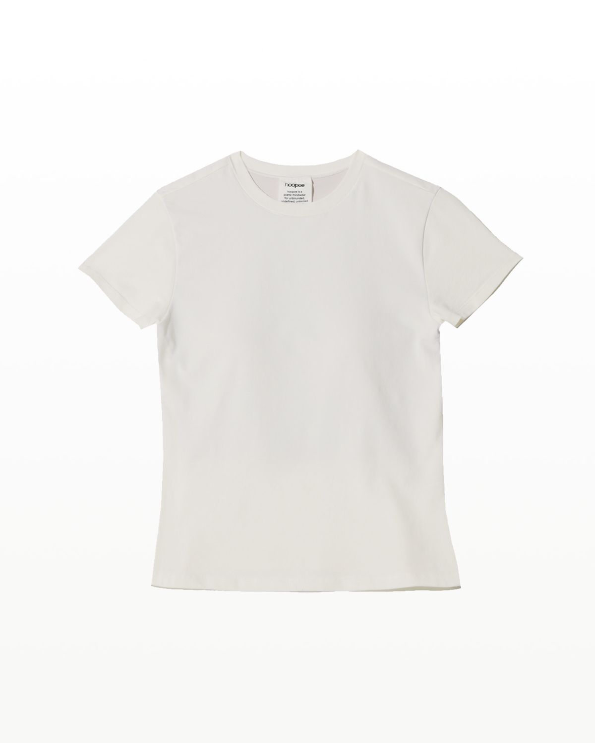 후포(HOOPOE) hoopoe t-shirt_pure white