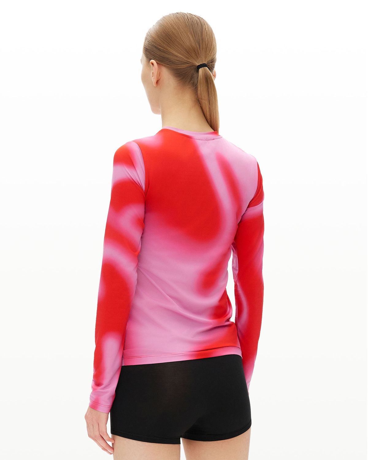 후포(HOOPOE) signature long sleeve _hoopoe red