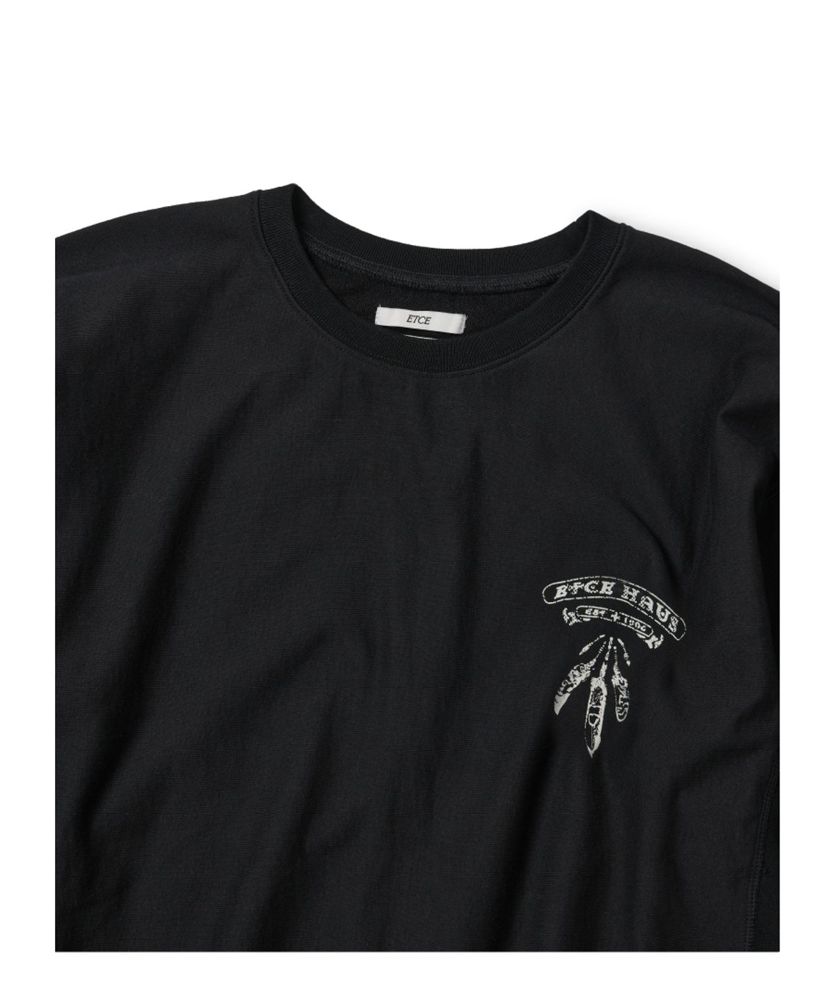 이티씨이(ETCE) ETCE HAUS SWEATSHIRT (BLACK)