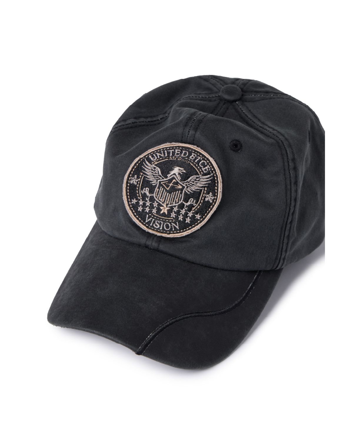 이티씨이(ETCE) UNITED PATCH BALL CAP (CHARCOAL)
