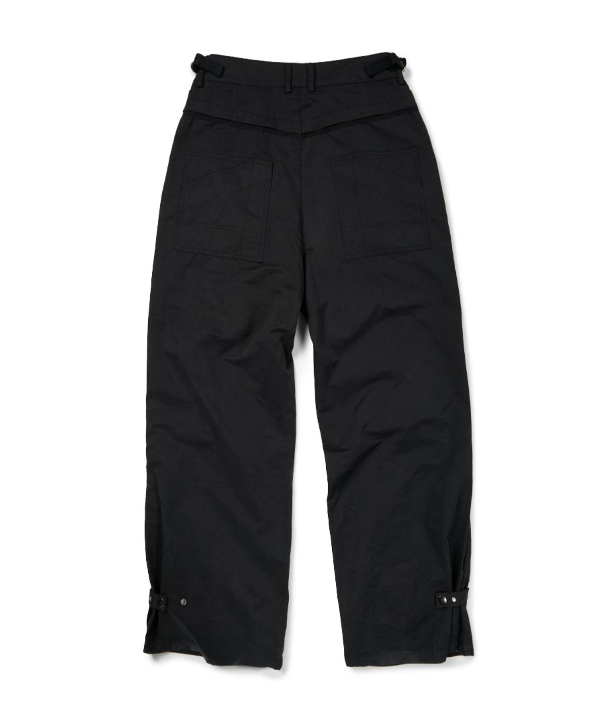 이티씨이(ETCE) SIDE ZIPPER POCKET PANTS (BLACK)