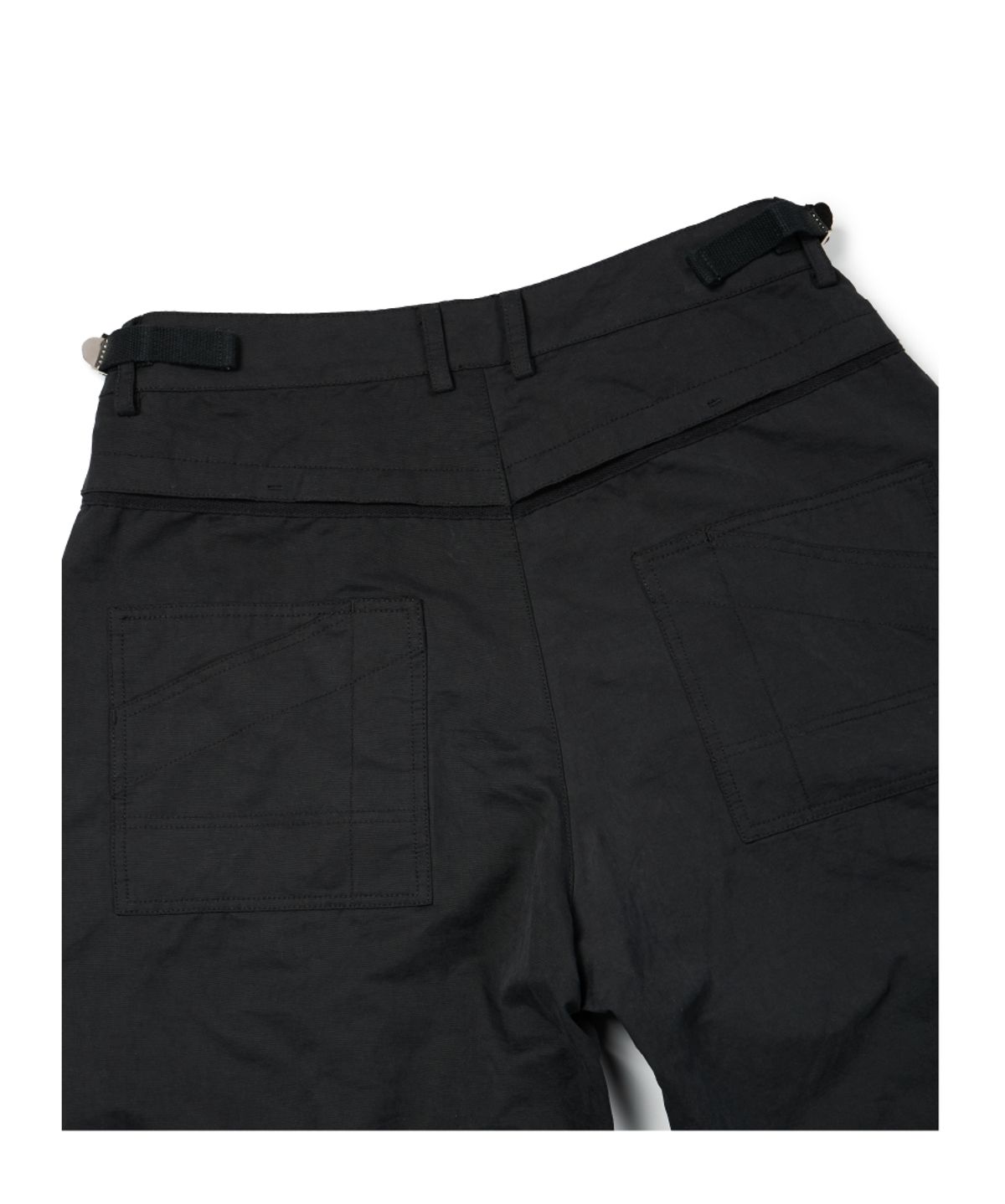 이티씨이(ETCE) SIDE ZIPPER POCKET PANTS (BLACK)