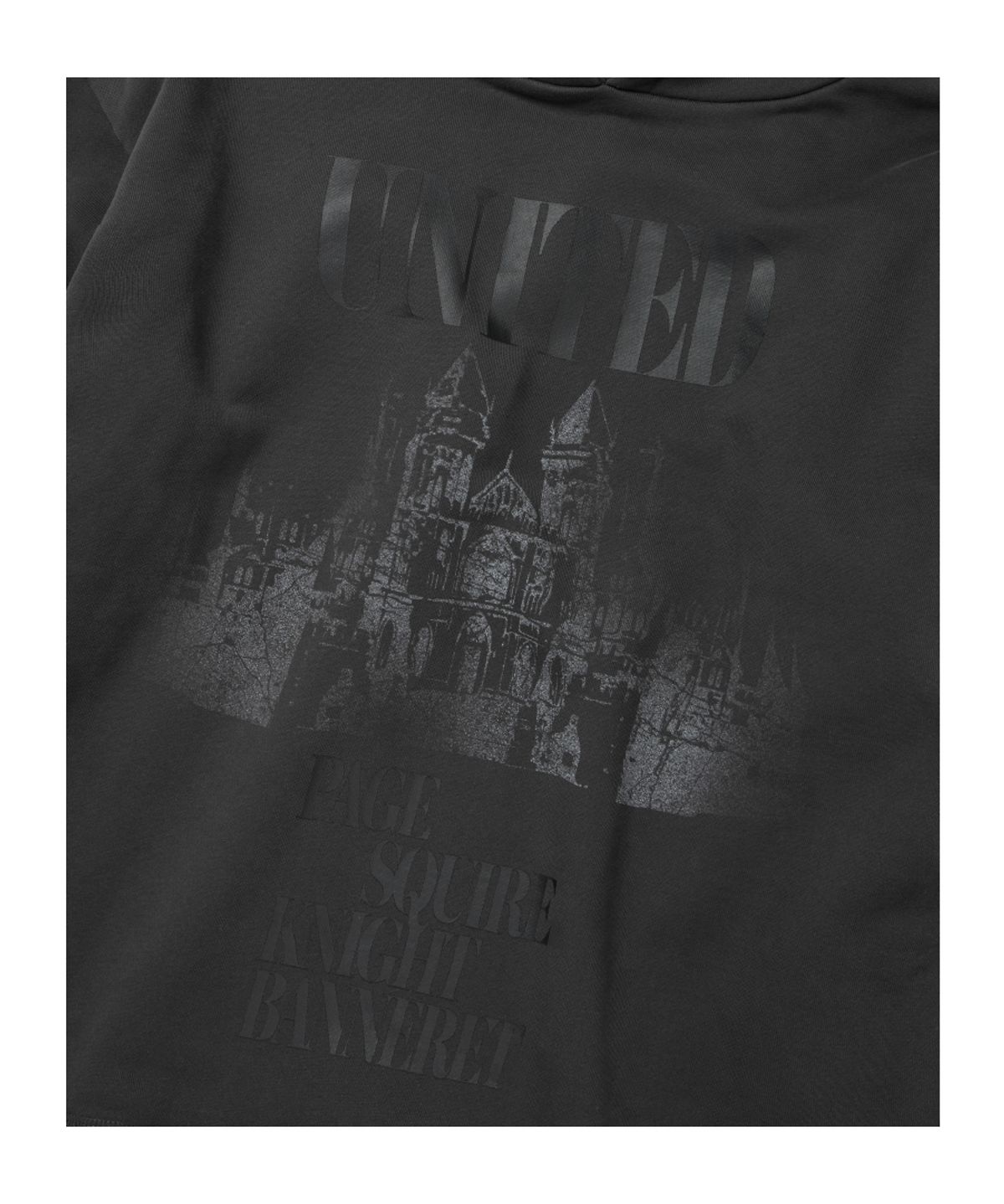 이티씨이(ETCE) UNITED CASTLE HOODIE (BLACK)