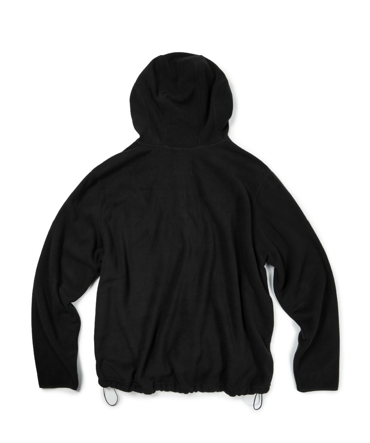 이티씨이(ETCE) UNITED FLEECE HOOD ANORAK (BLACK)
