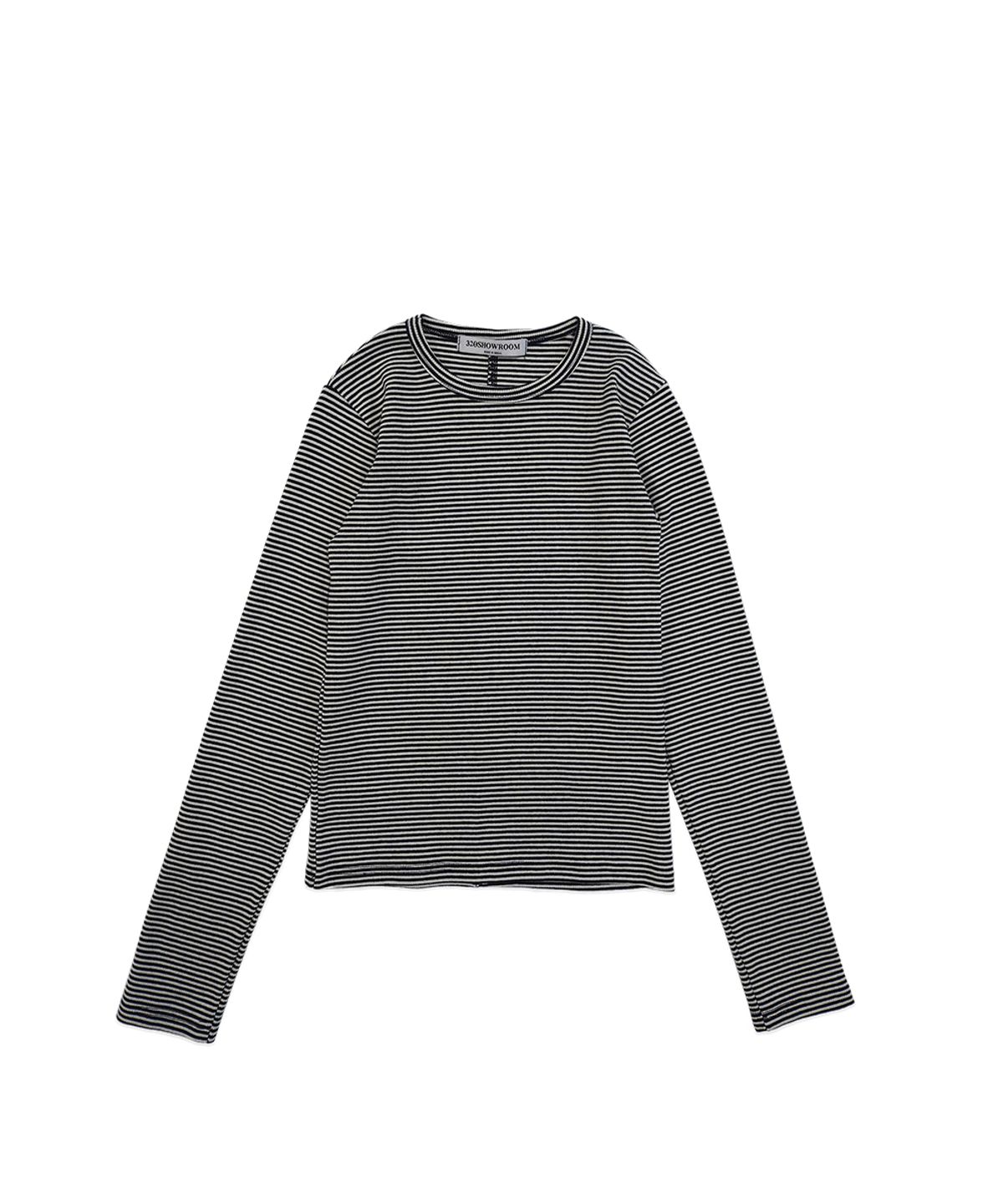 320쇼룸(320SHOWROOM) Noah Stitch Stripe Tee Navy