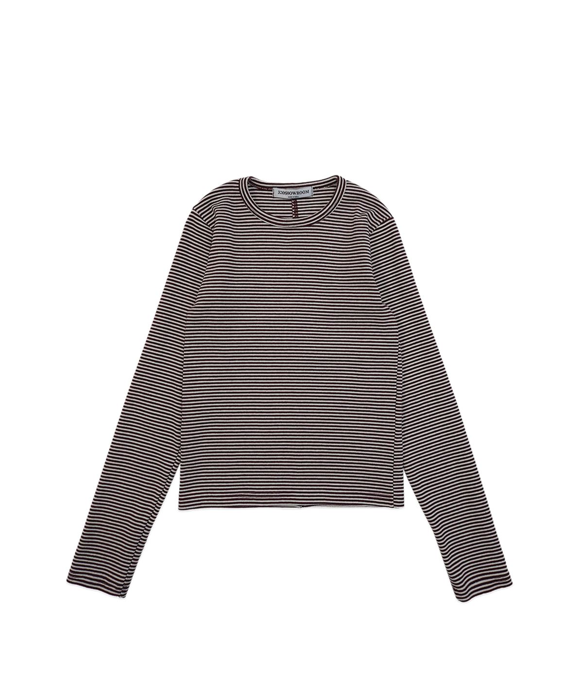 320쇼룸(320SHOWROOM) Noah Stitch Stripe Tee Red