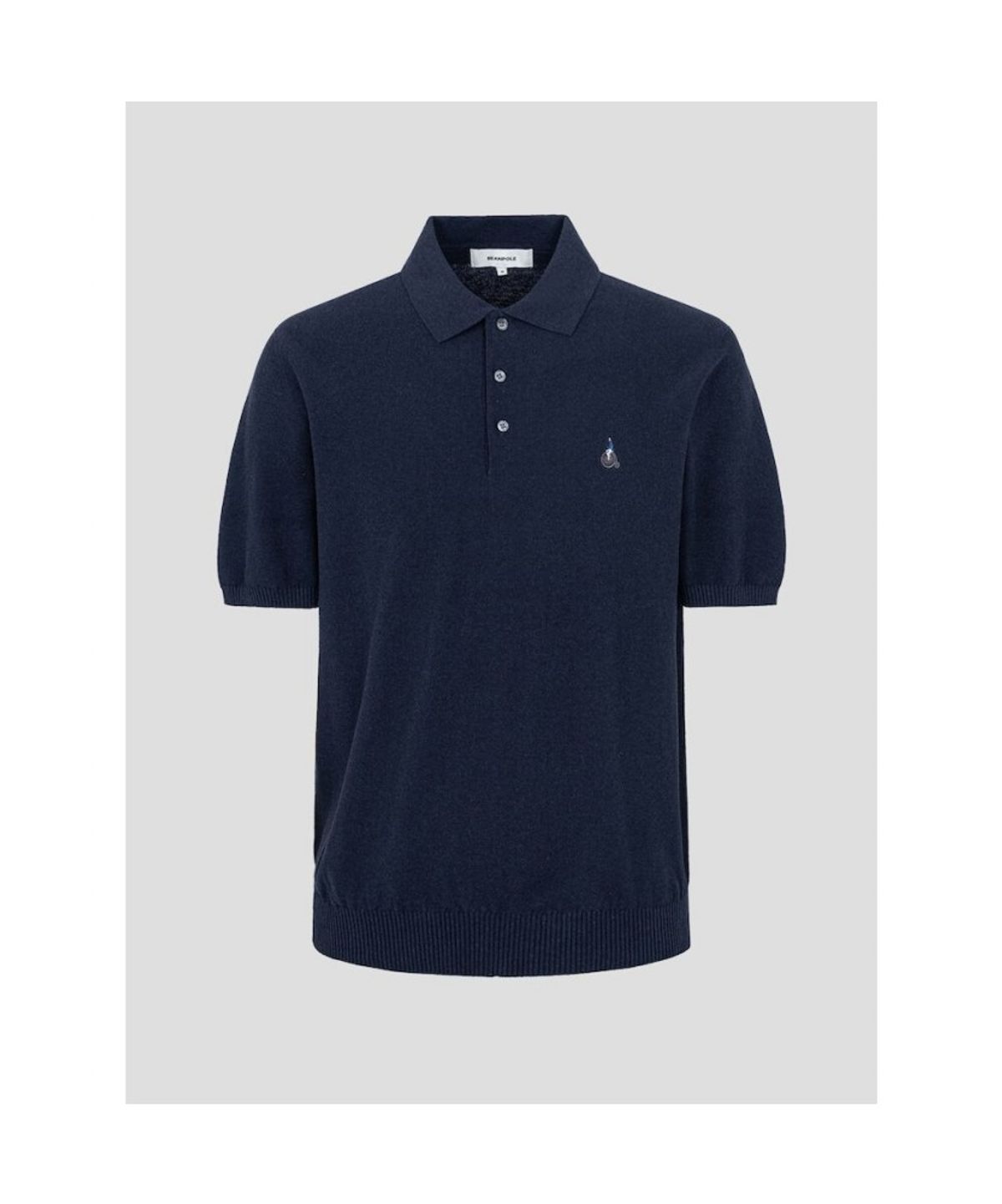 빈폴 멘(BEANPOLE MEN) 젠틀 칼라넥 니트  네이비 (BC5251C24R)