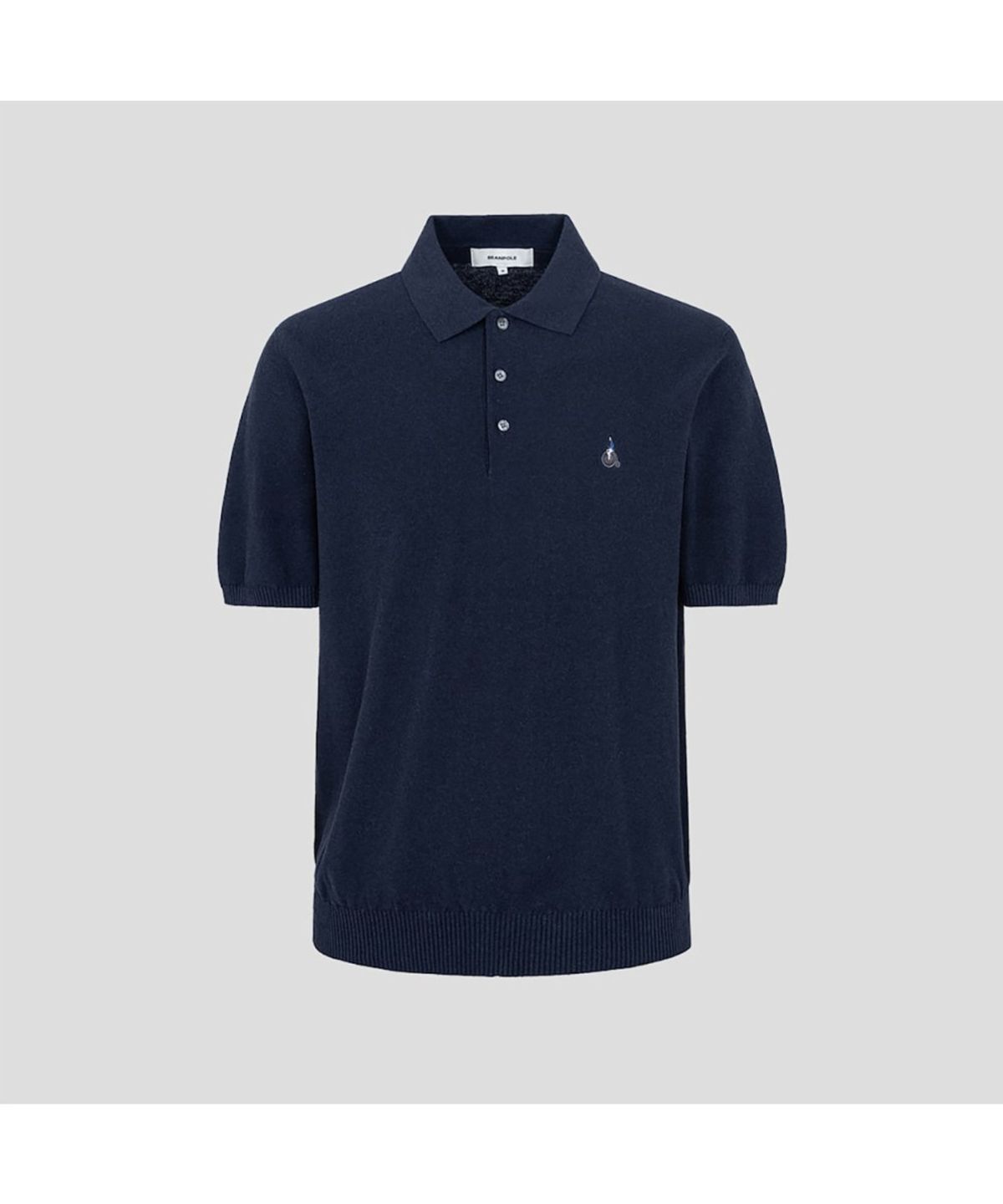 빈폴 멘(BEANPOLE MEN) 젠틀 칼라넥 니트  네이비 (BC5251C24R)