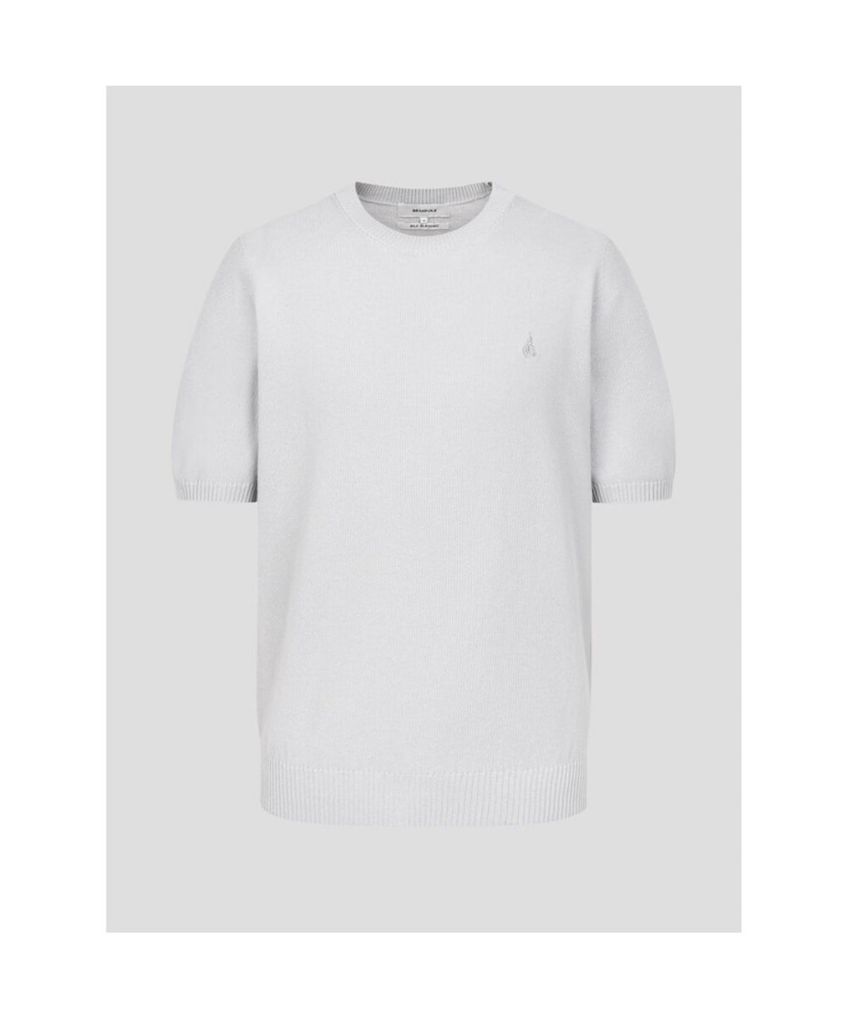 빈폴 멘(BEANPOLE MEN) 젠틀 라운드 니트  그레이 (BC5251C233)