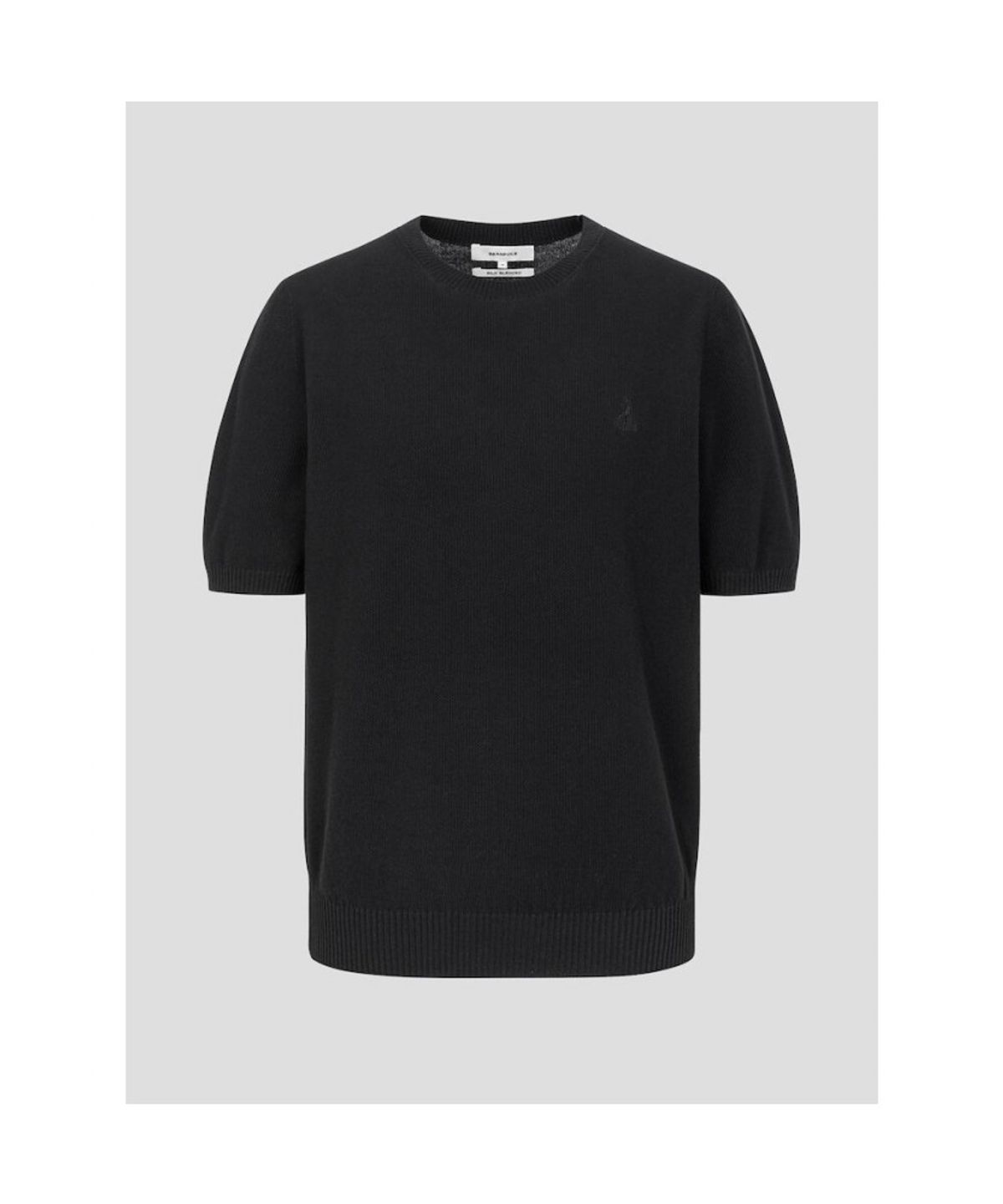 빈폴 멘(BEANPOLE MEN) 젠틀 라운드 니트  블랙 (BC5251C235)