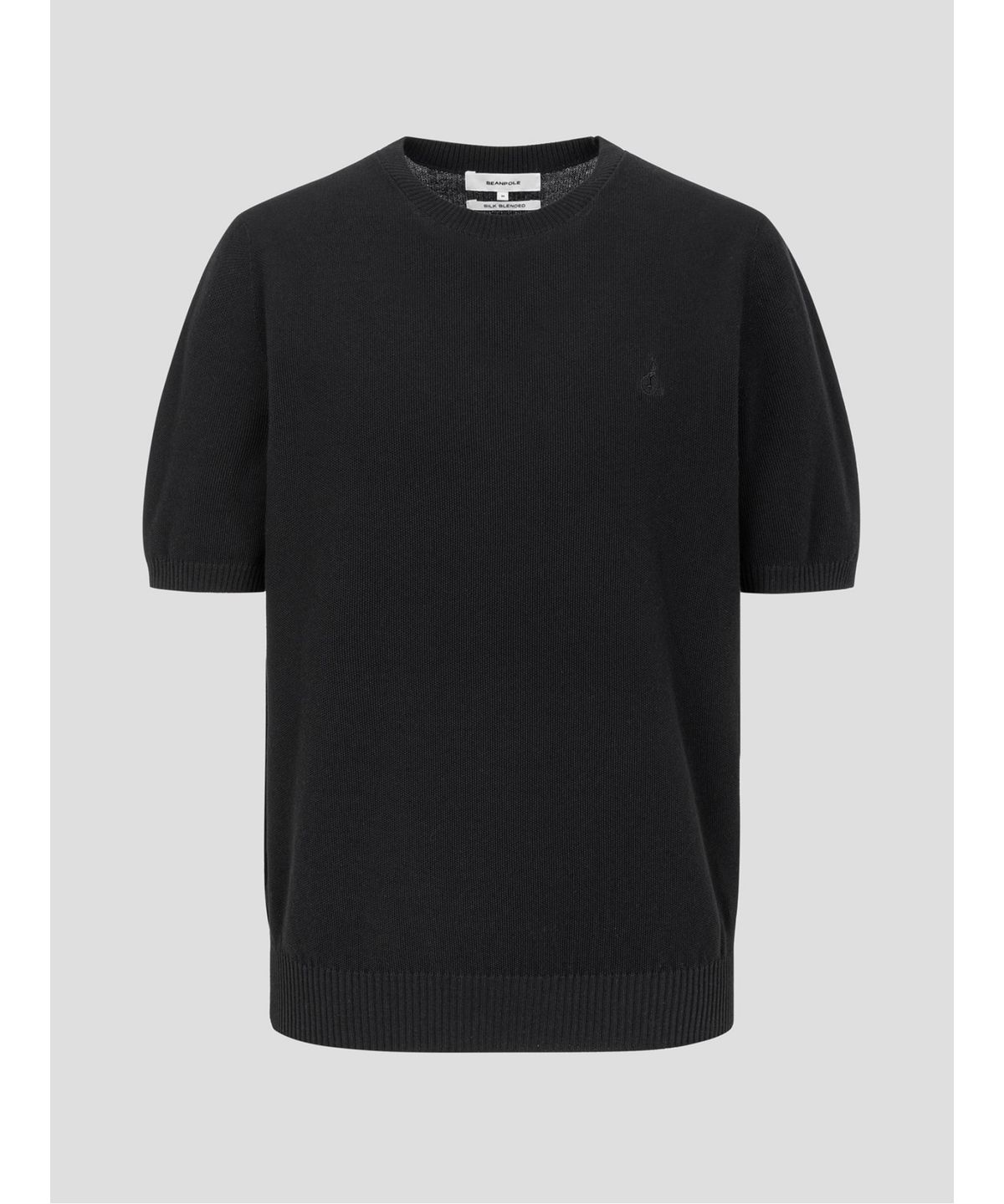 빈폴 멘(BEANPOLE MEN) 젠틀 라운드 니트  블랙 (BC5251C235)