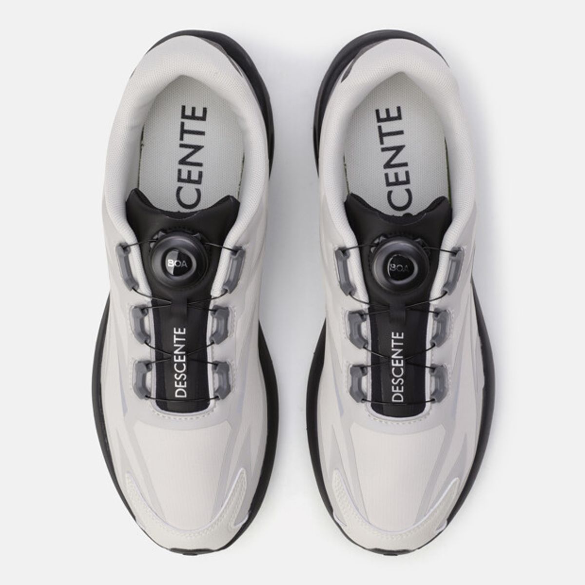 데상트(DESCENTE) 퓨텍트 BOA® 베이지 블랙 SQ323LCR83