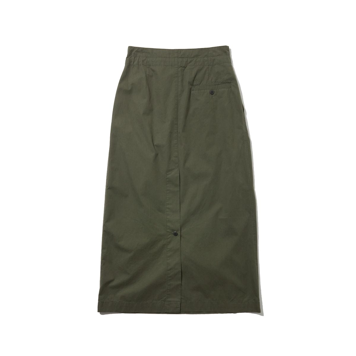 펜필드(PENFIELD) 썸머 코튼 이지 밀리터리 하이 웨스트 스커트 올리브_FR2WS20F