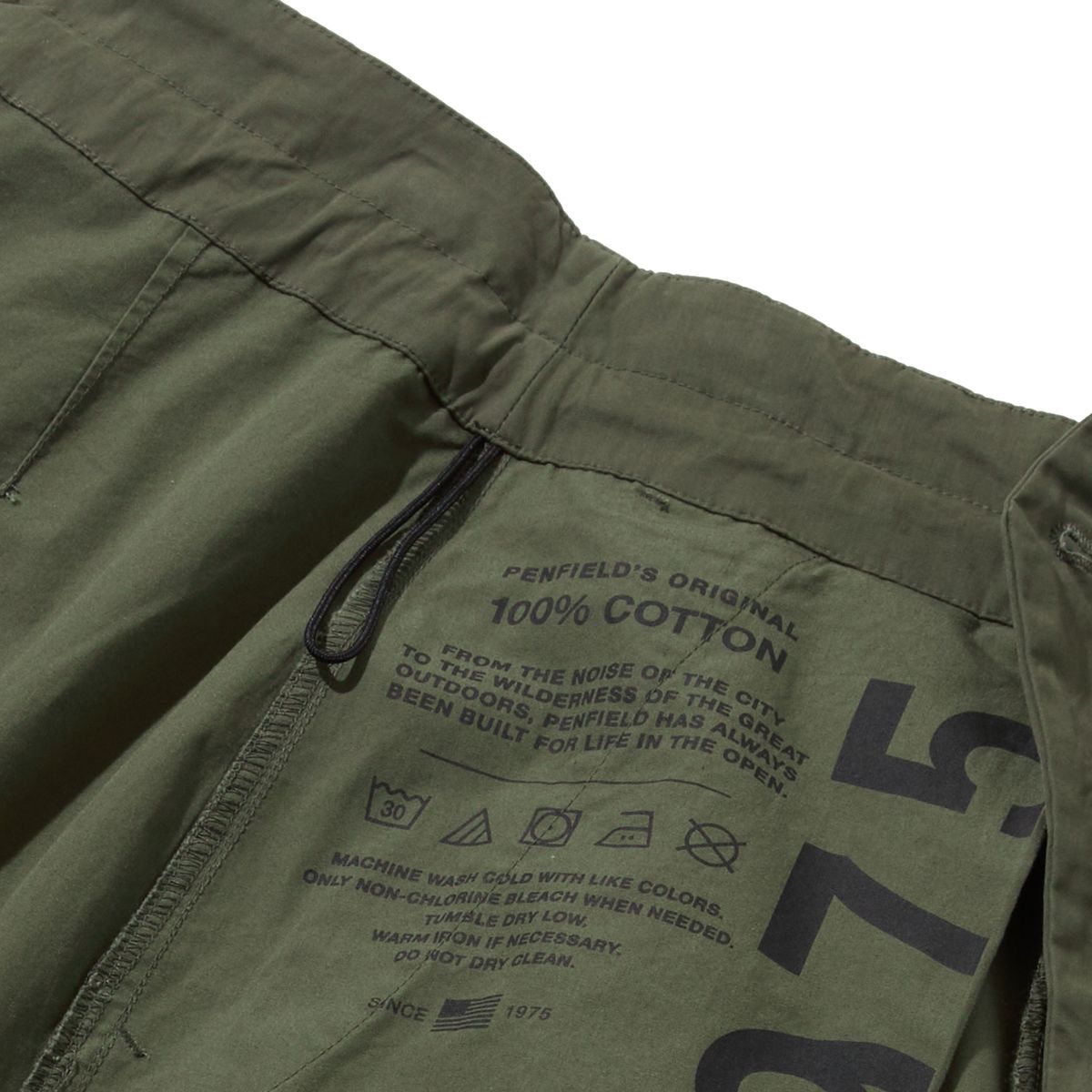 펜필드(PENFIELD) 썸머 코튼 이지 밀리터리 하이 웨스트 스커트 올리브_FR2WS20F
