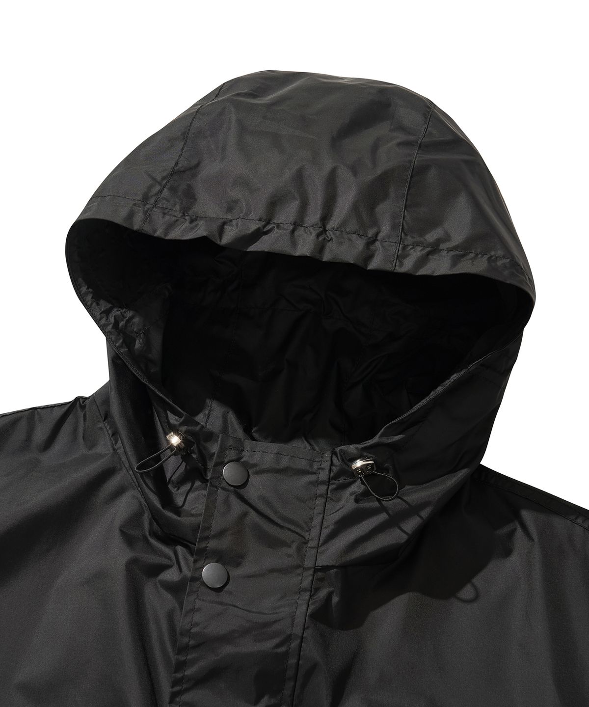 리베레(LIBERE) OVERSIZED RAIN COAT / BLACK