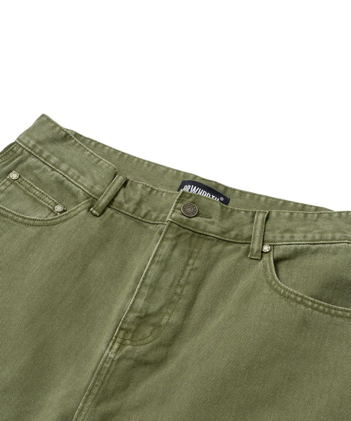 브라운브레스(BROWNBREATH) DOUBLE KNEE BALLON PANTS - KHAKI