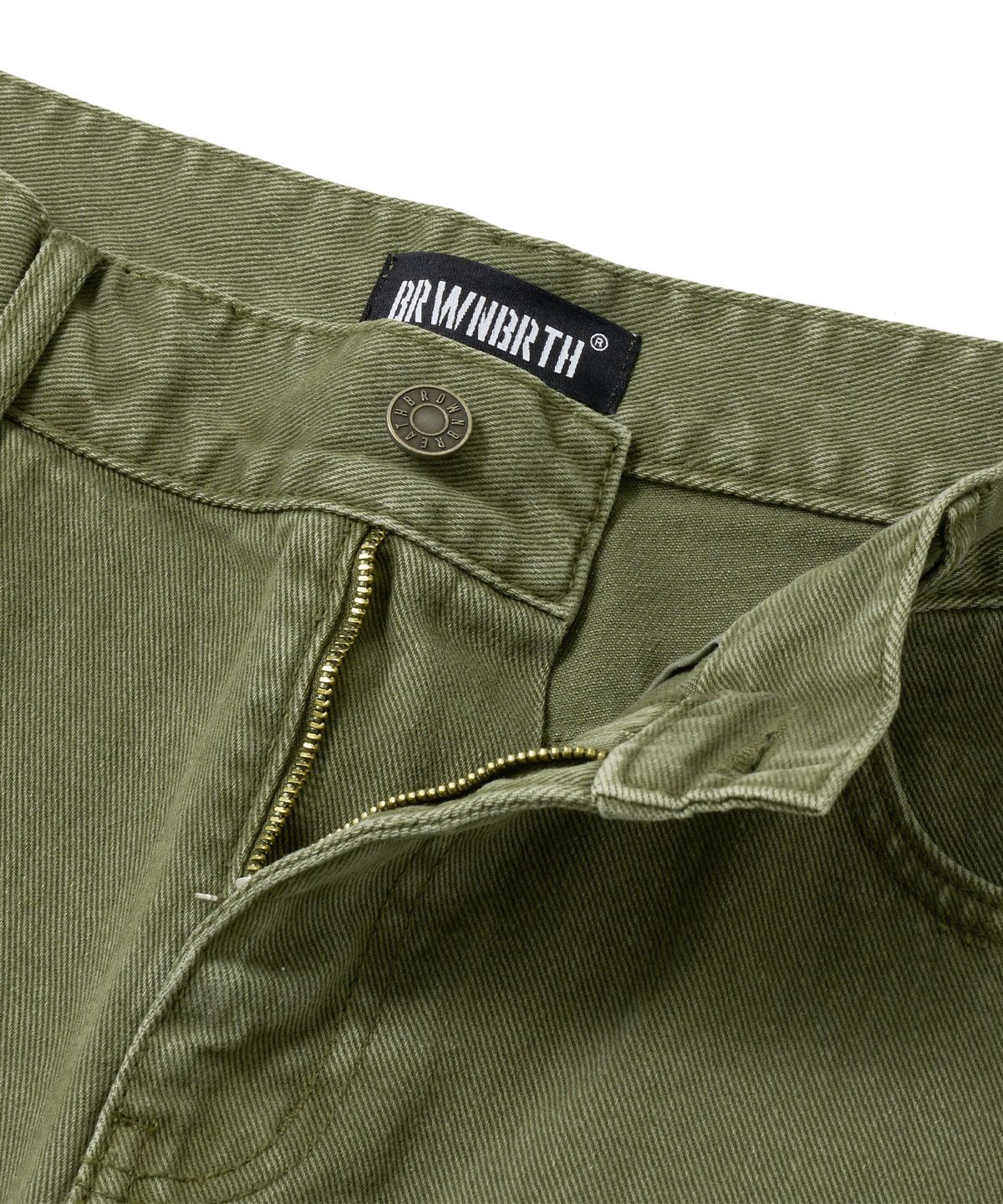 브라운브레스(BROWNBREATH) DOUBLE KNEE BALLON PANTS - KHAKI